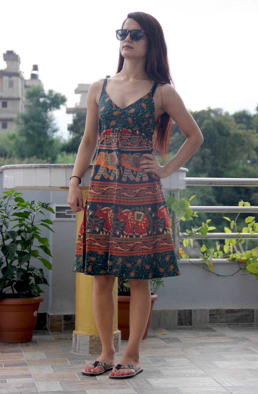 Mithila Cotton Summer Dress 4 Mithila Cotton Summer Dress