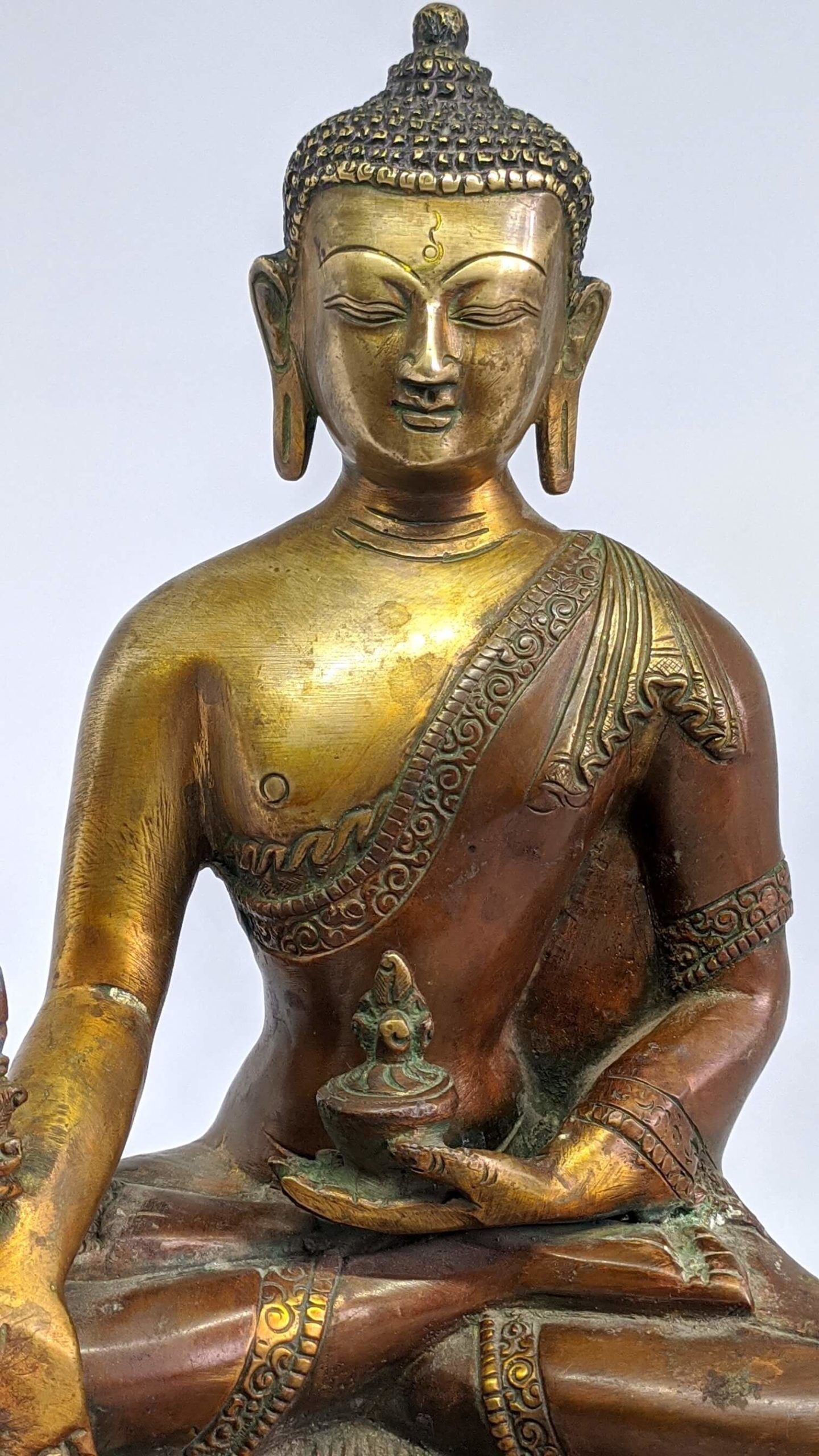 Antique Shakyamuni Buddha Statue Large 2 Antique Shakyamuni Buddha Statue Large