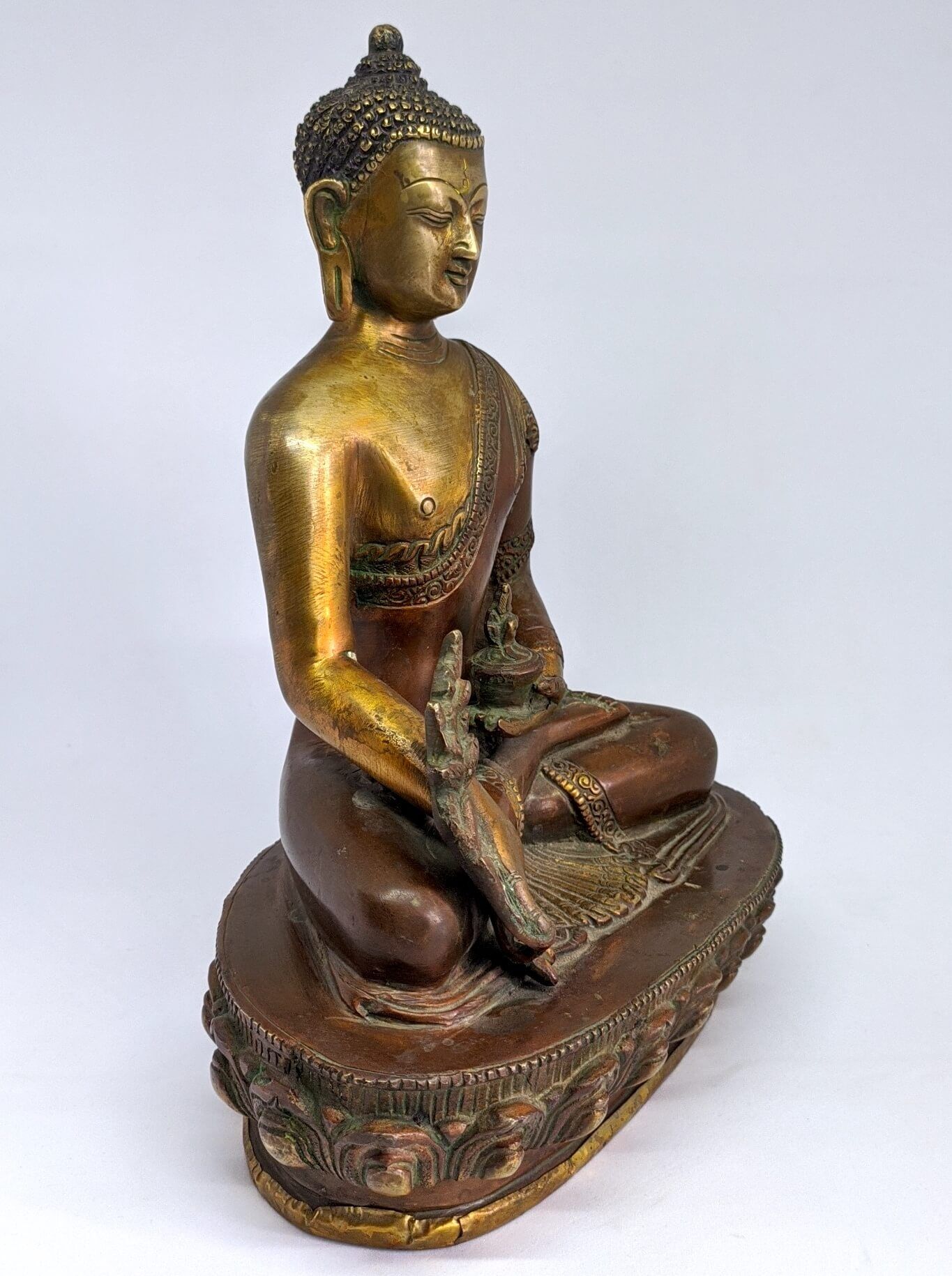 Antique Shakyamuni Buddha Statue Large 3 Antique Shakyamuni Buddha Statue Large