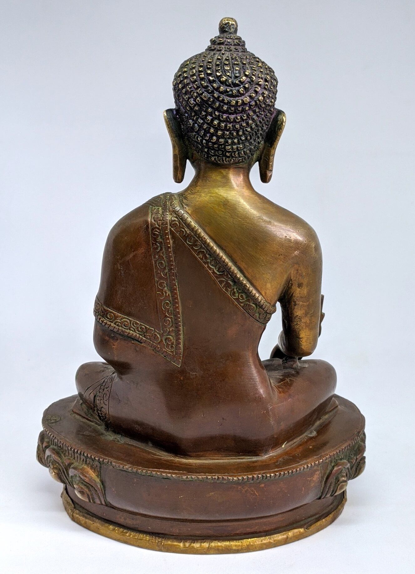 Antique Shakyamuni Buddha Statue Large 4 Antique Shakyamuni Buddha Statue Large