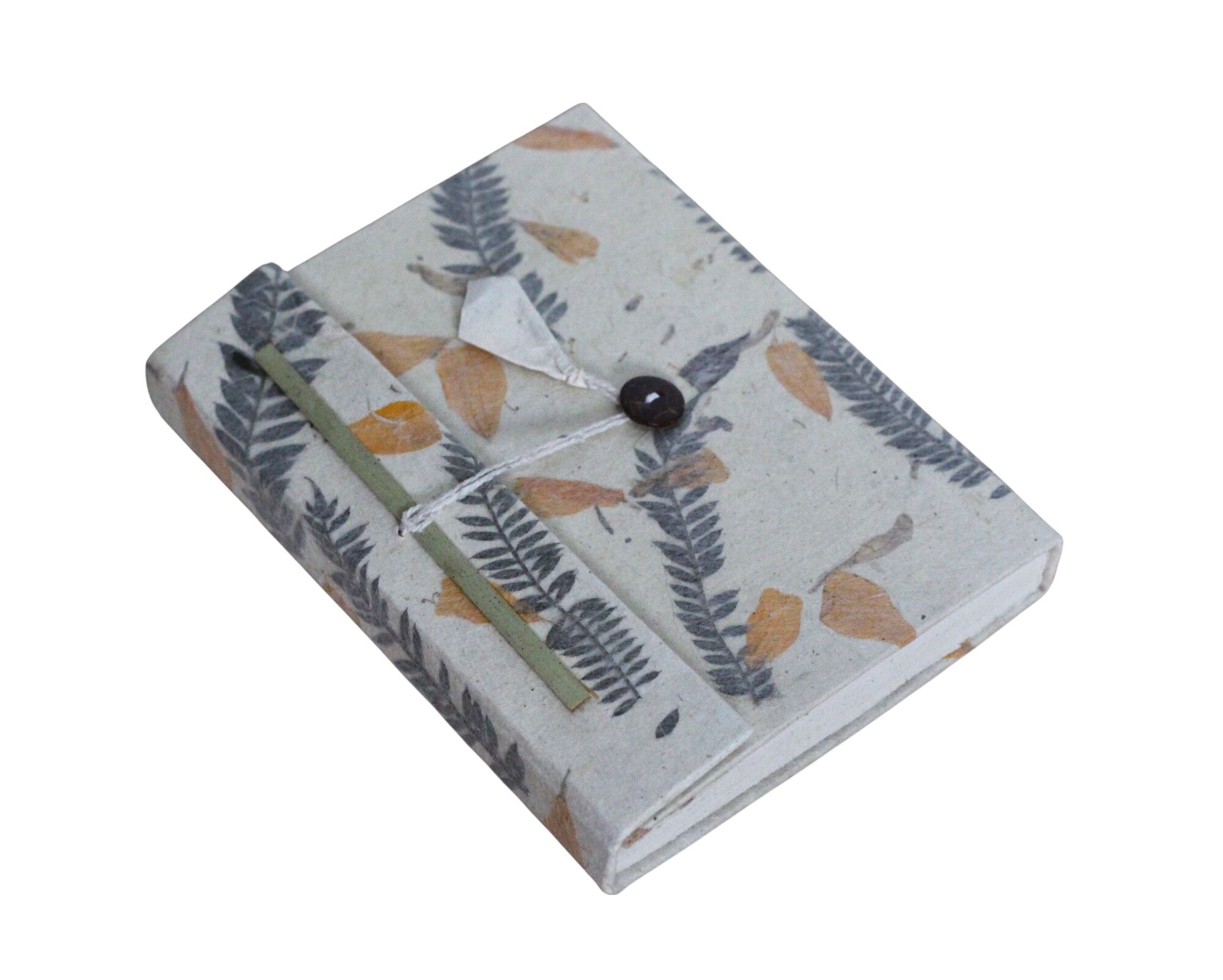 Natural Flower Leaves Handmade Notebook 12x15 cm 1 Natural Flower Leaves Handmade Notebook 12x15 cm
