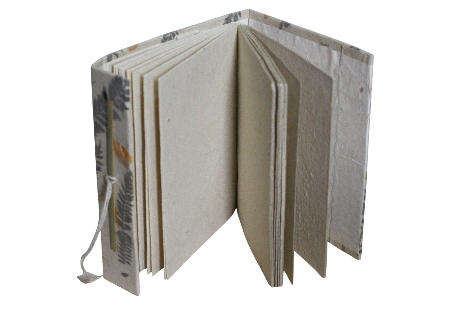 Natural Flower Leaves Handmade Notebook 12x15 cm 3 Natural Flower Leaves Handmade Notebook 12x15 cm