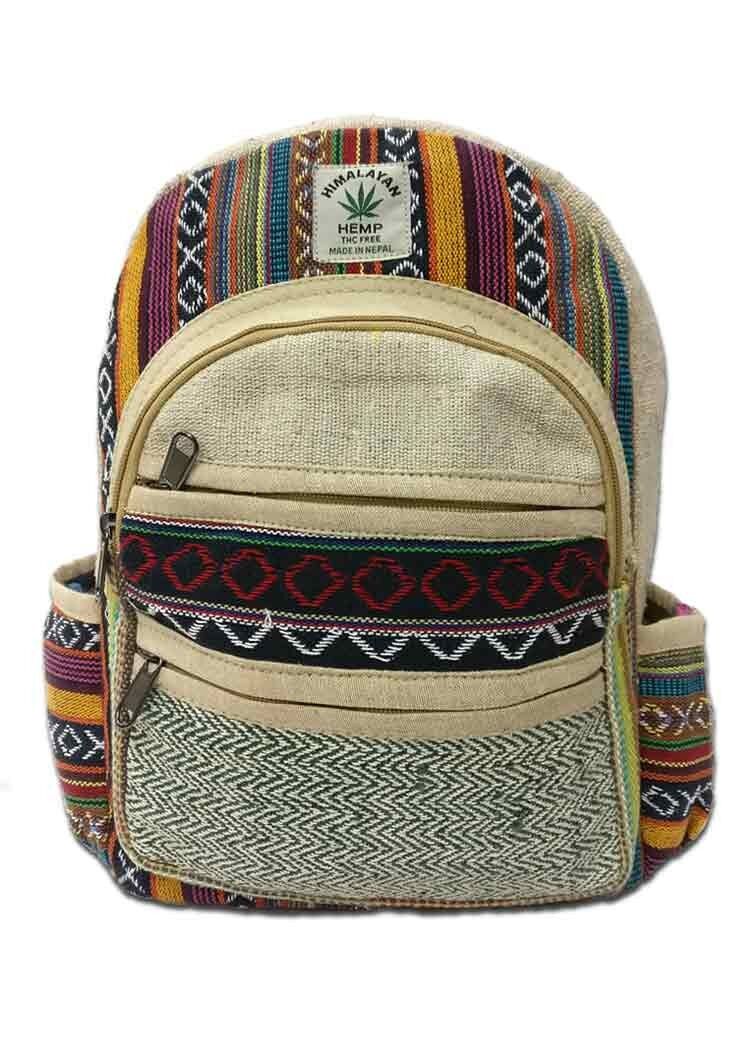 Hippie Hemp Backpack - Wholesale 1 Hippie Hemp Backpack