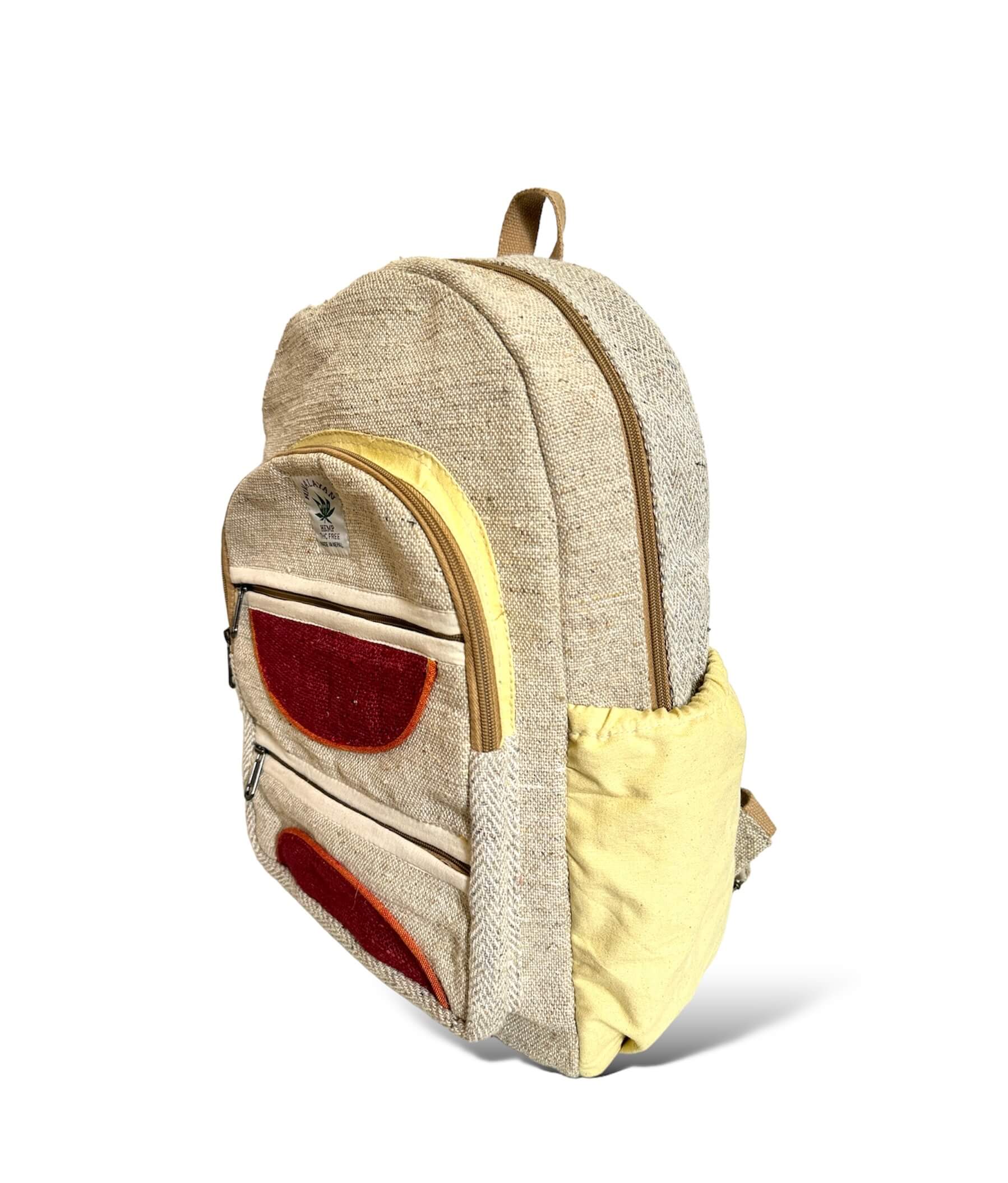 Half Moon Himalayan Hemp Backpack 2 Himalayan Mini Hemp Backpack