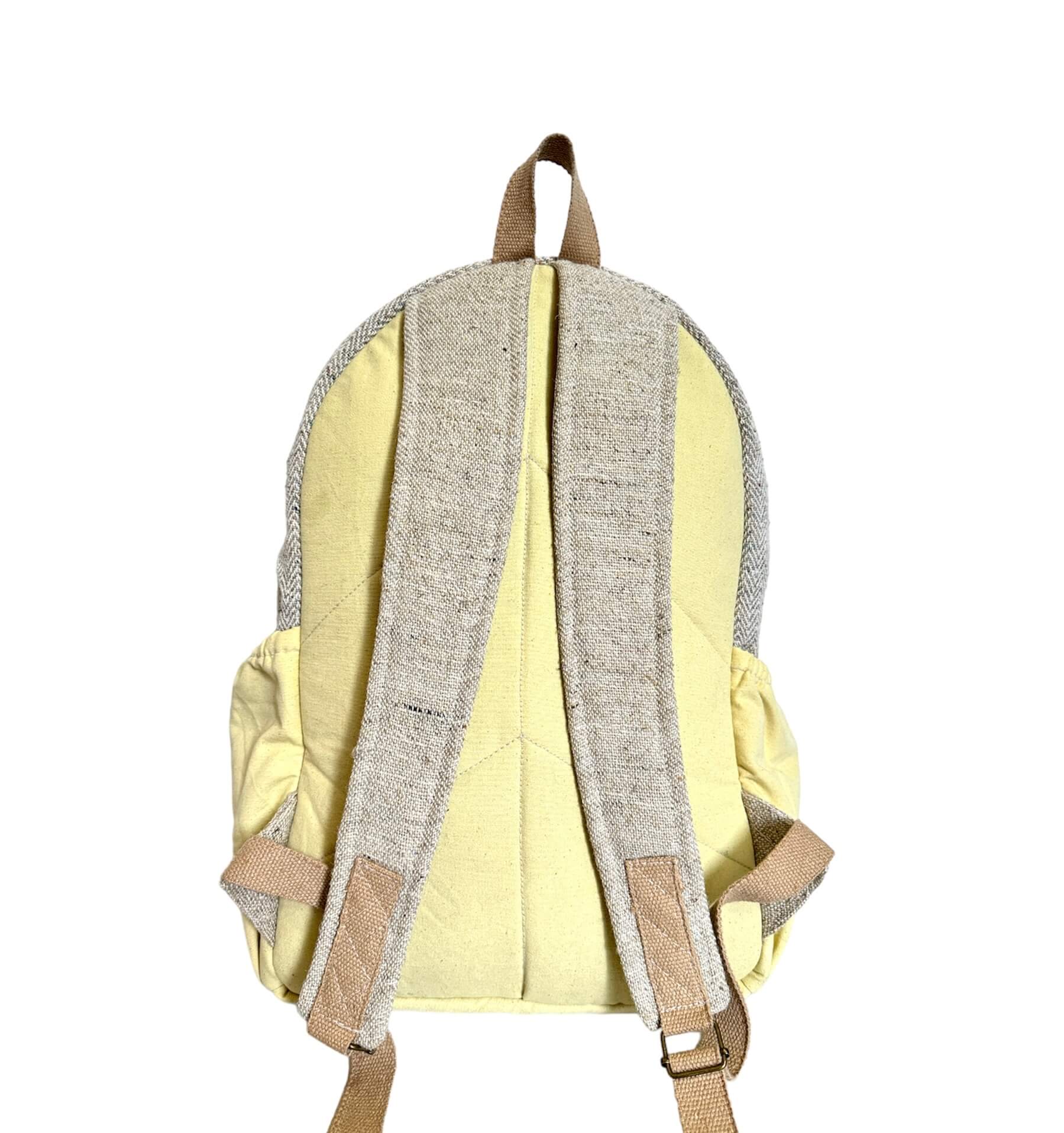 Half Moon Himalayan Hemp Backpack 3 Half Moon Himalayan Mini Hemp Backpack