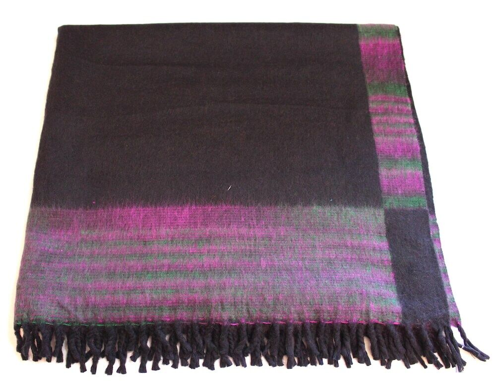 Tibet Handloom Shawls Yak Wool, Meditation Blanket 3 Tibet Handloom Shawls Yak Wool, Meditation Blanket - Image 3