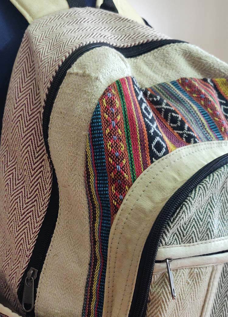 Nepali Hemp Bag 2 Nepali Hemp Bag - Image 2