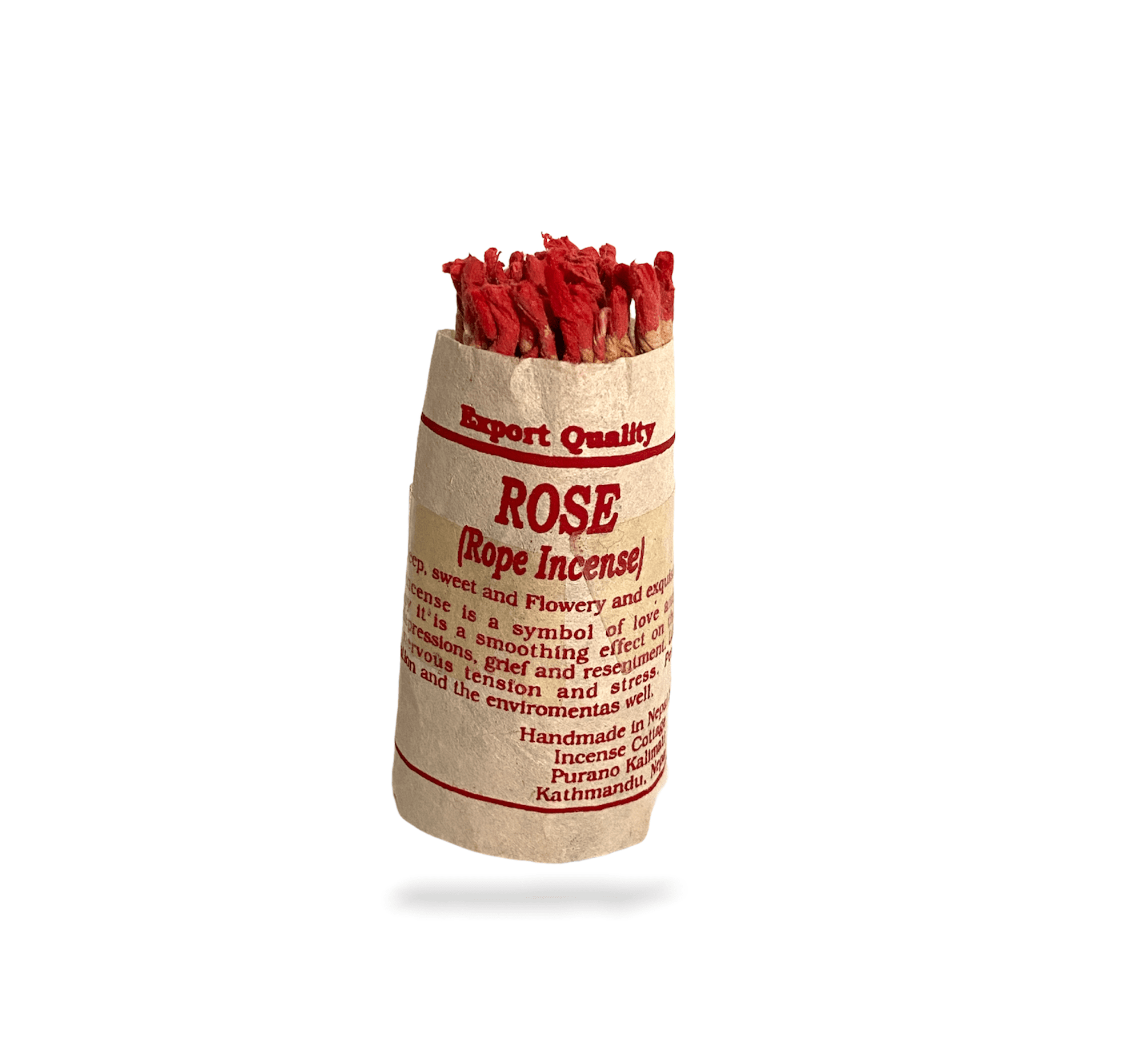Rose Rope Incense 1 rose nepali rope incense
