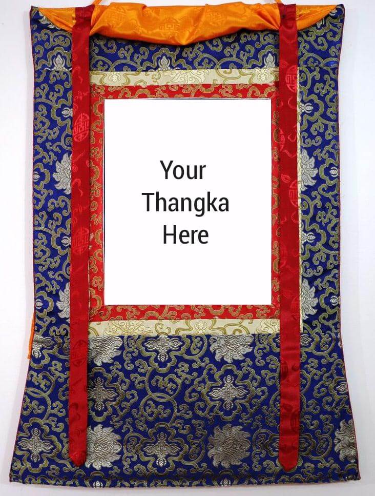 Thangka Silk Brocade 1 thangka silk brocade