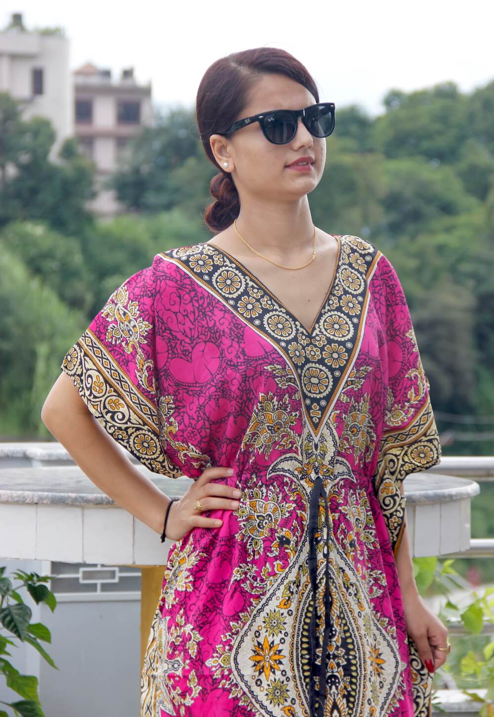 Satin Kaftan Full Length Dress 5 Satin Kaftan Full Length Dress