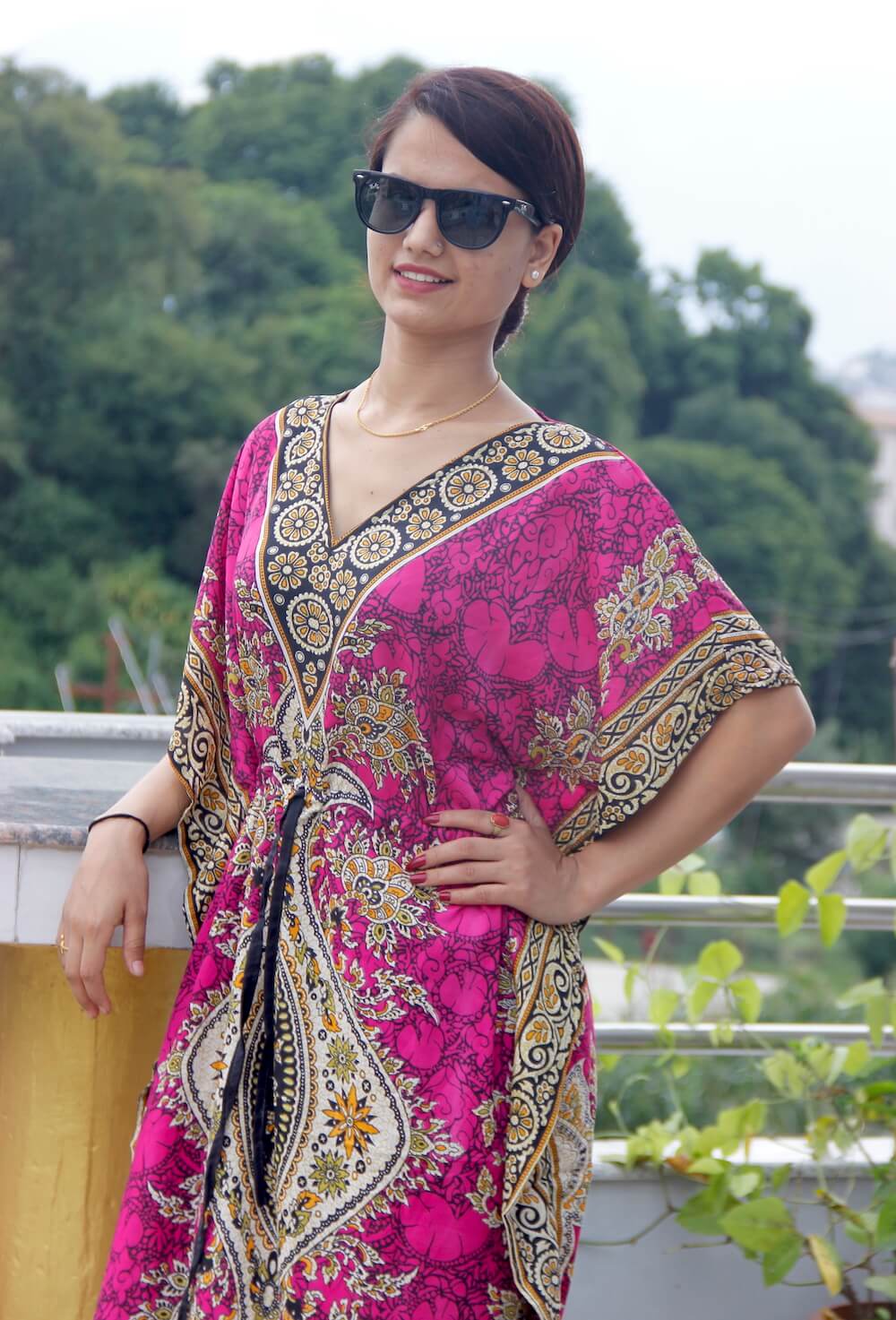 Satin Kaftan Full Length Dress 4 Satin Kaftan Full Length Dress