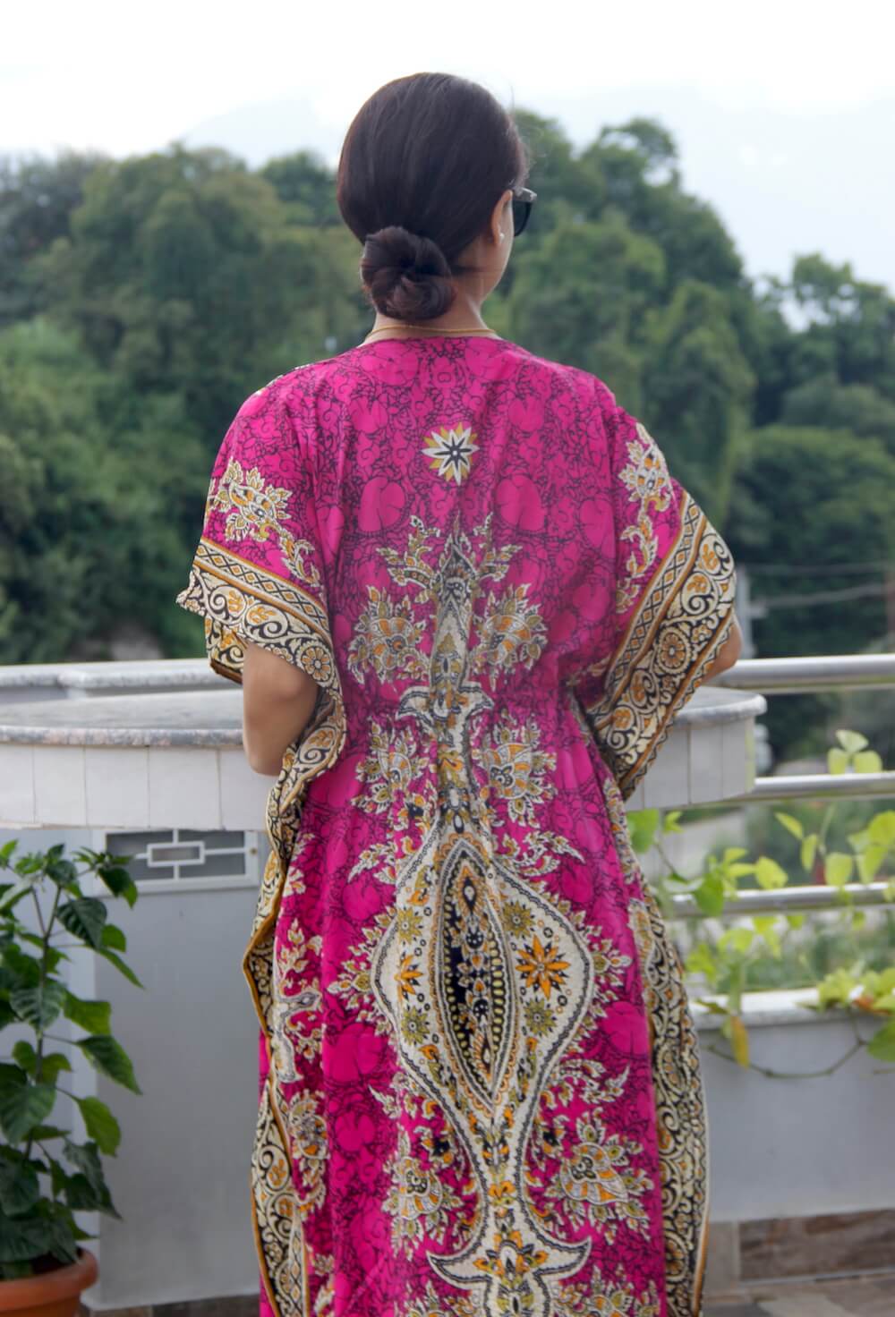 Satin Kaftan Full Length Dress 3 Satin Kaftan Full Length Dress