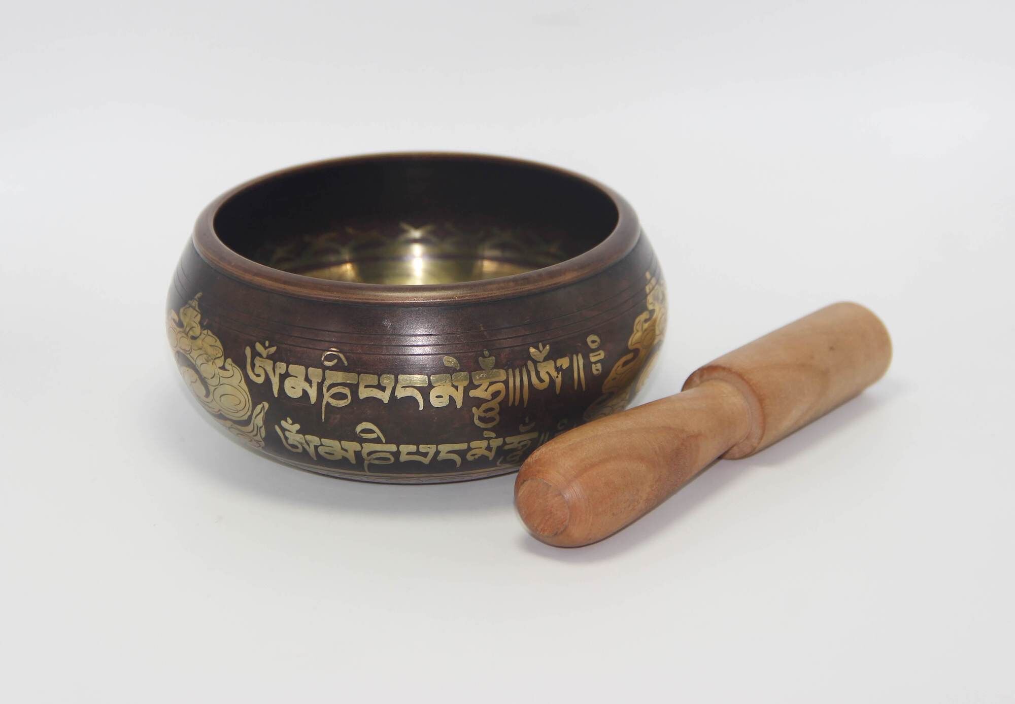 Double Dorje Embossed Singing Bowl 3 Double Dorje Embossed Singing Bowl