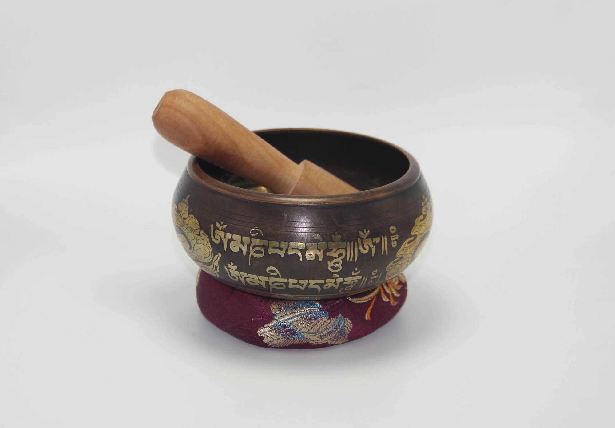 Double Dorje Embossed Singing Bowl 2 Double Dorje Embossed Singing Bowl