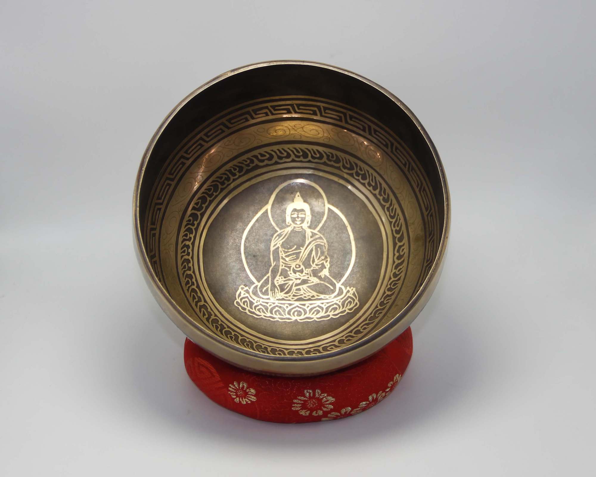 Shakyamuni Buddha Tibetan Singing Bowl 1 Shakyamuni Buddha Tibetan Singing Bowl