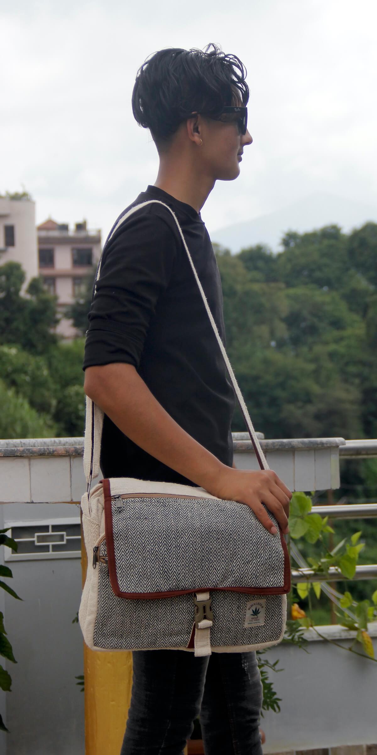 Hemp Document Bag 3 Hemp Document Bag