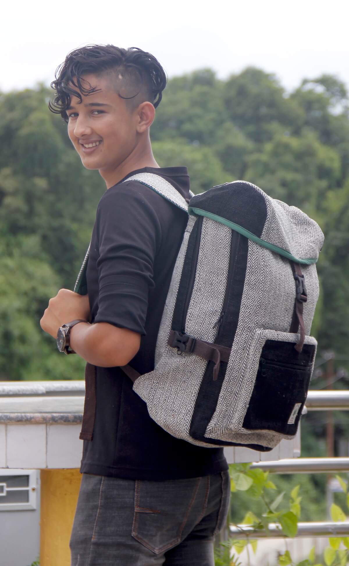 Kalapathar Hemp Backpack 1 Kalapathar Hemp Backpack
