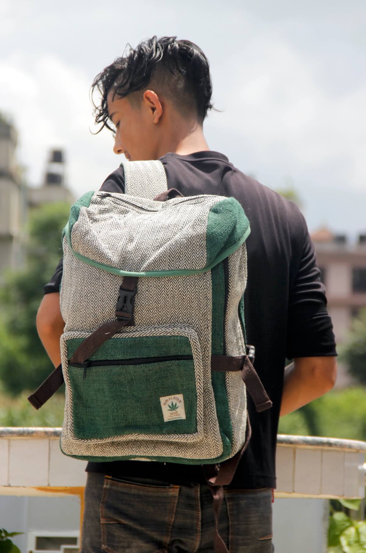 Safari Hemp Backpack 1 Safari Hemp Backpack