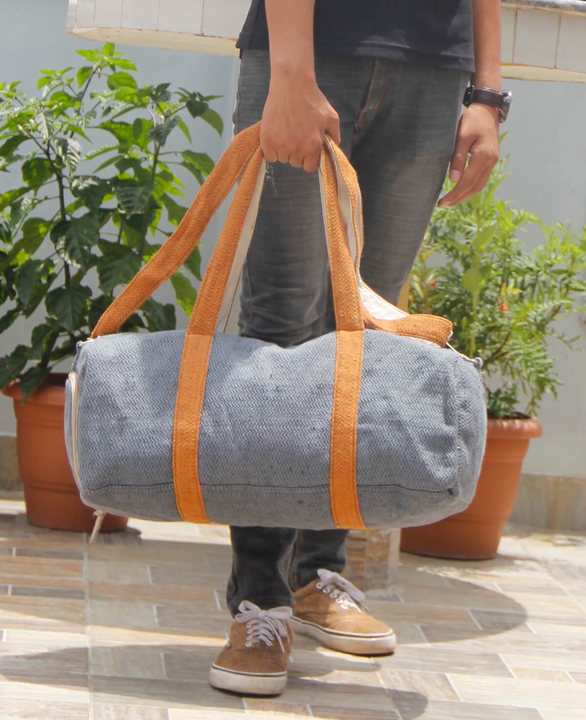 Hemp Travel Duffel Bag 1 Hemp Travel Duffel Bag