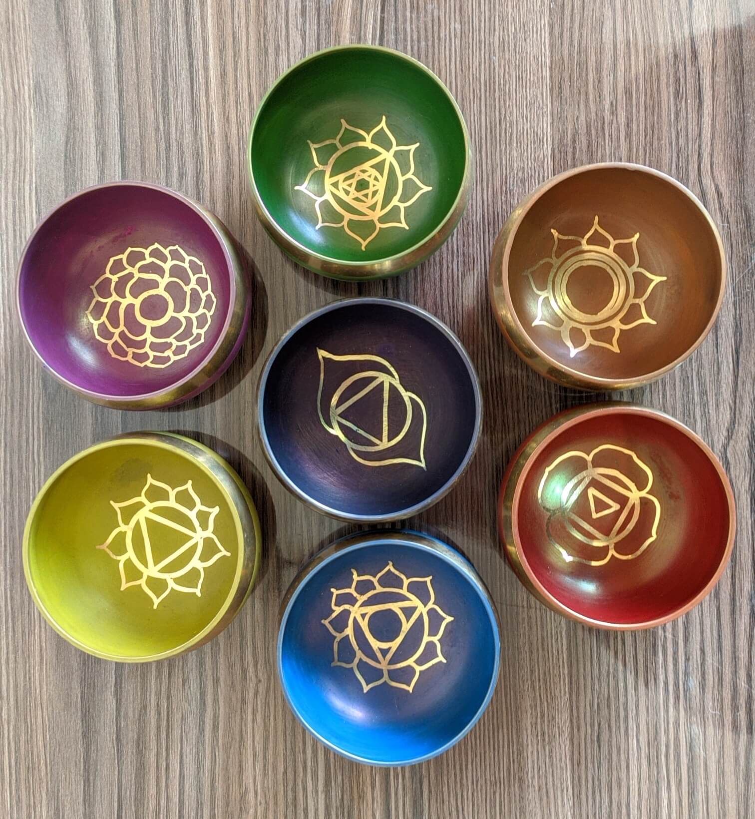 7 Chakra Singing Bowl Set 4 7 Chakra Singing Bowl Set