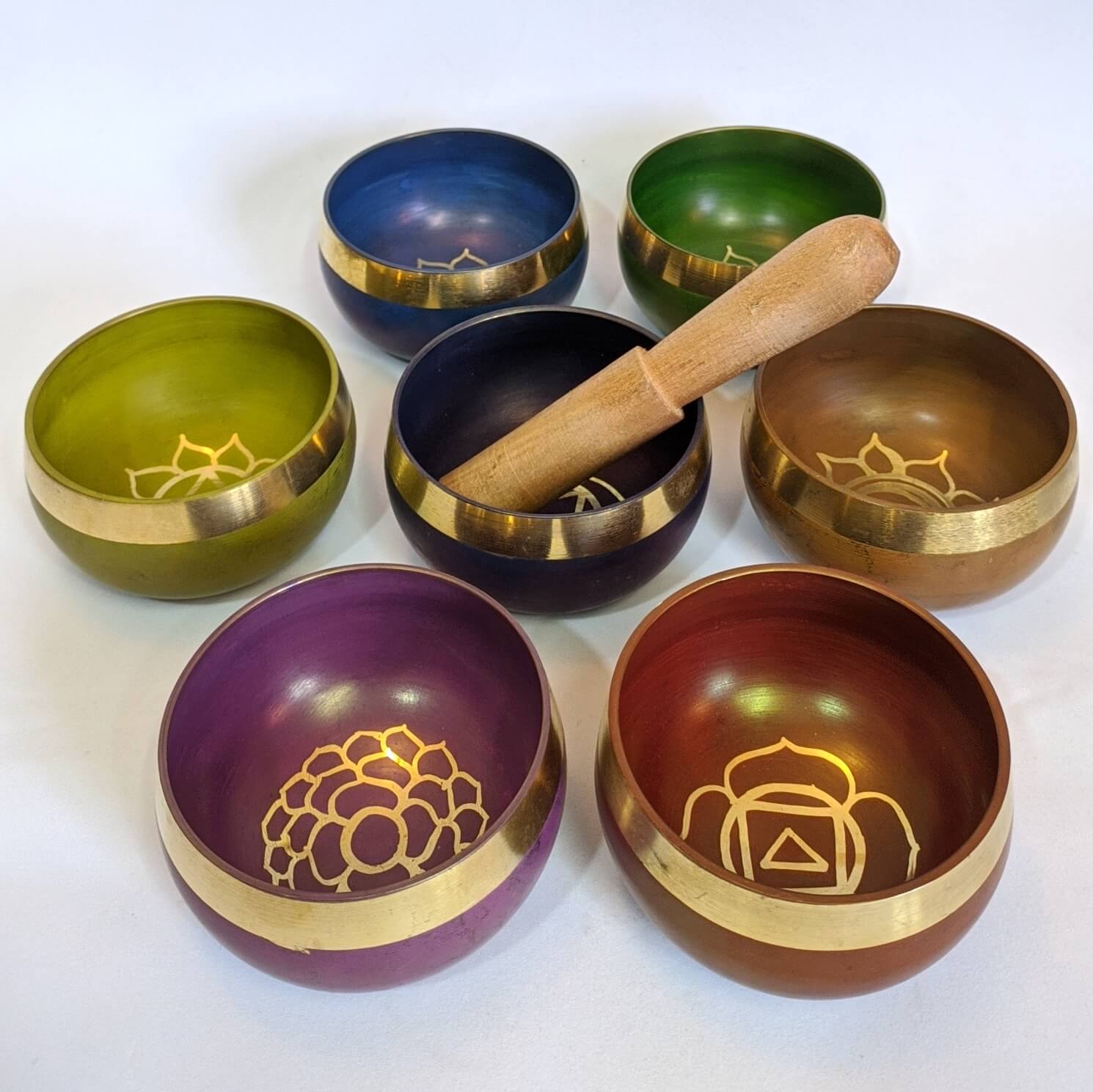 7 Chakra Singing Bowl Set 1 7 Chakra Singing Bowl Set