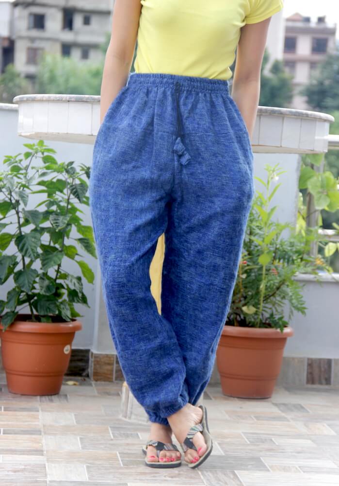 Sky Blue Warm Woolen Trouser 1 Sky Blue Warm Woolen Trouser
