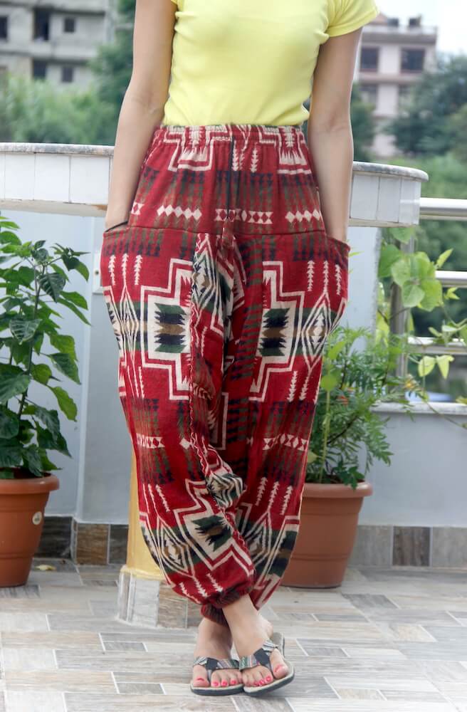 Aztec Woolen Yoga Trouser 2 Aztec Woolen Yoga Trouser