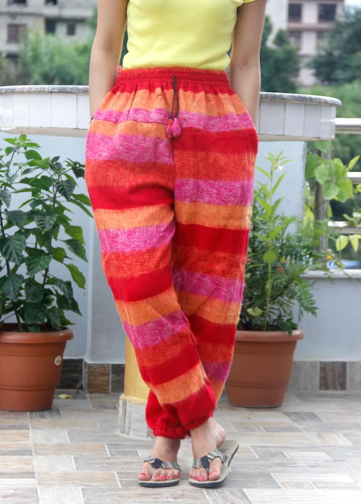 Multi Color Woolen Trouser 2 Multi Color Woolen Trouser