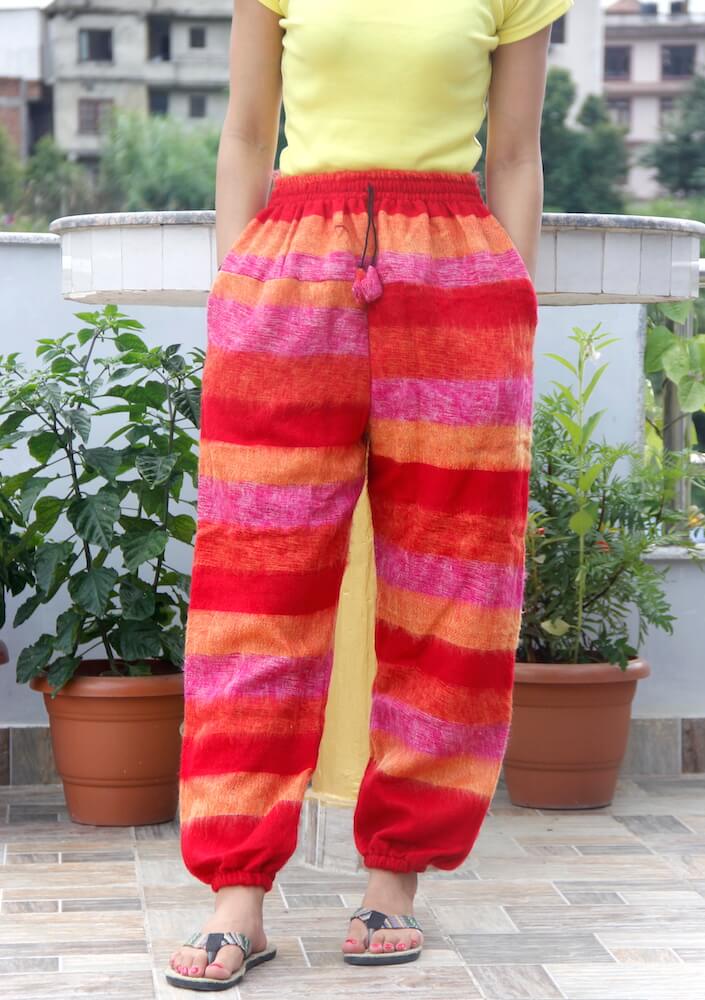 Multi Color Woolen Trouser 1 Multi Color Woolen Trouser