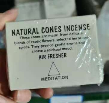 Natural Cones Incense 13 natural cones incense meditation