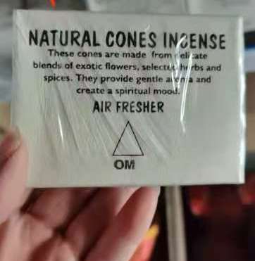 Natural Cones Incense 17 natural cones incense om