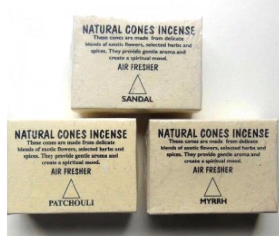 Natural Cones Incense 21 natural cones incense sandal