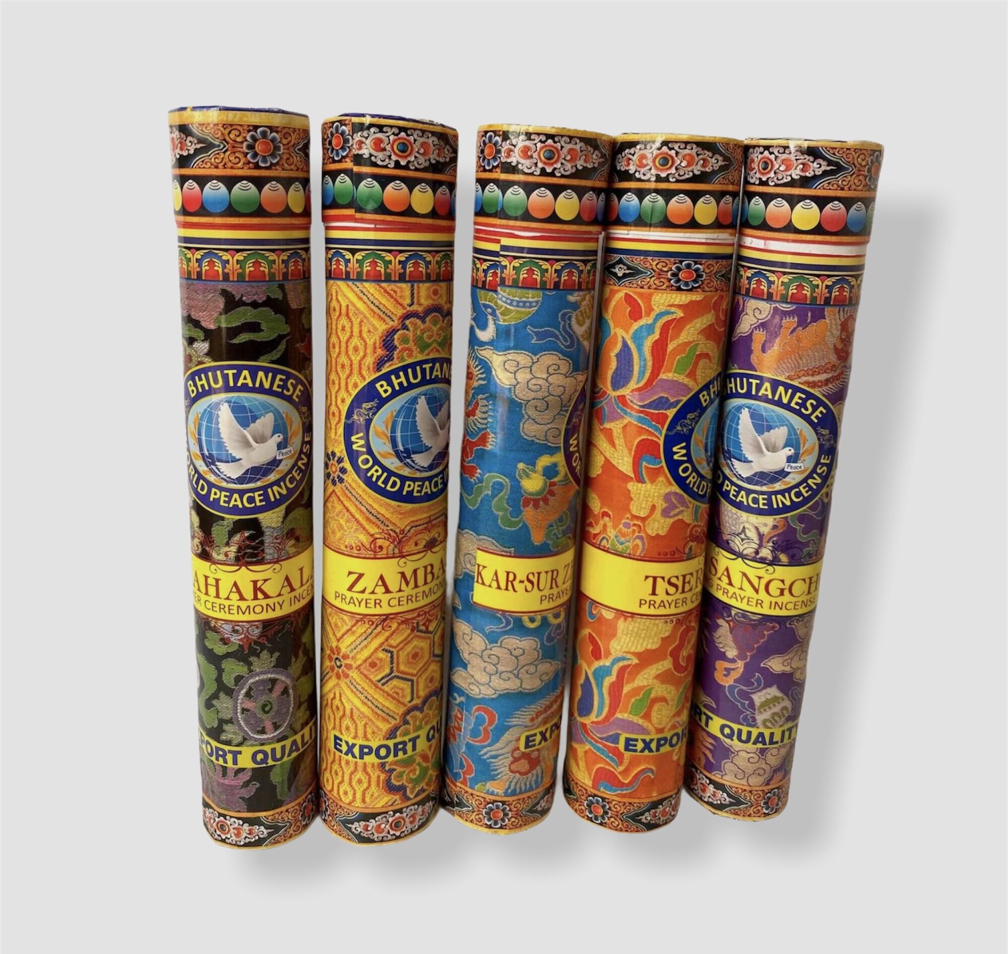 Bhutanese World Peace Incense 6 Bhutanese World Peace Incense Wholesale