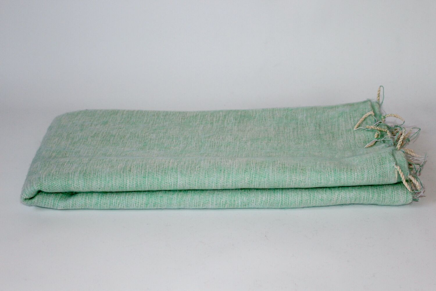 Yak Wool Shawl Aqua Green Color 2 Yak Wool Shawl Aqua Green Color