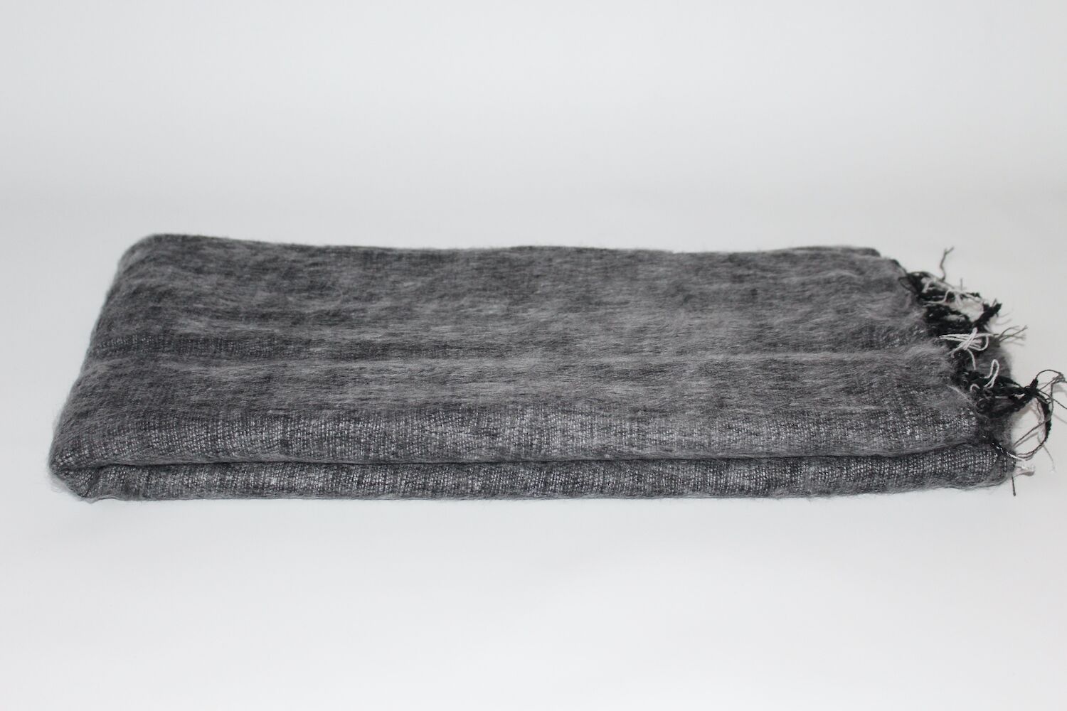 Yak Wool Shawl Grey Color 2 Yak Wool Shawl Grey Color