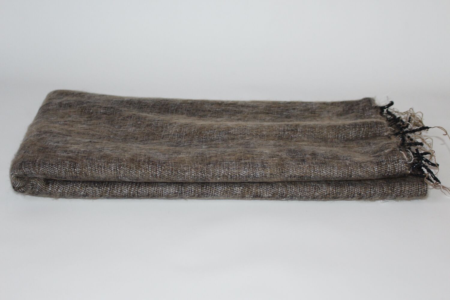 Yak Wool Shawl Mushroom Color 2 Yak Wool Shawl Mushroom Color