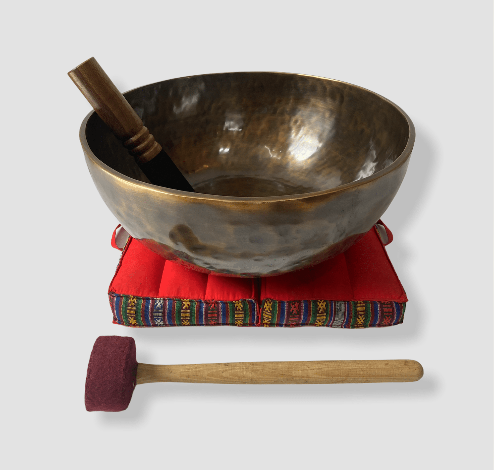 16 inches Handmade Antique Singing Bowl 1 16 inches Handmade Antique Singing Bowl