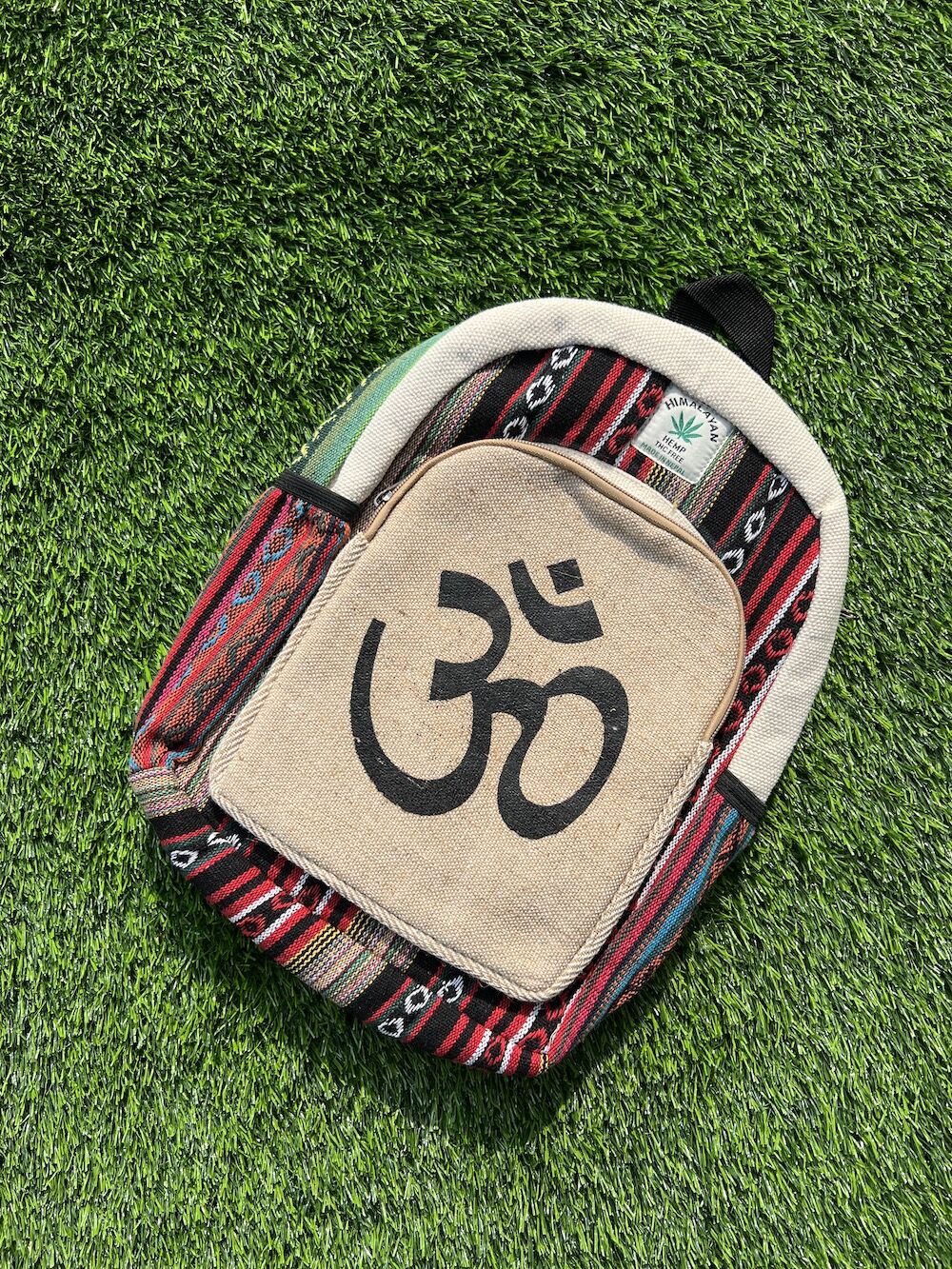Om Hemp Mini Backpack 1 Om Hemp Mini Backpack