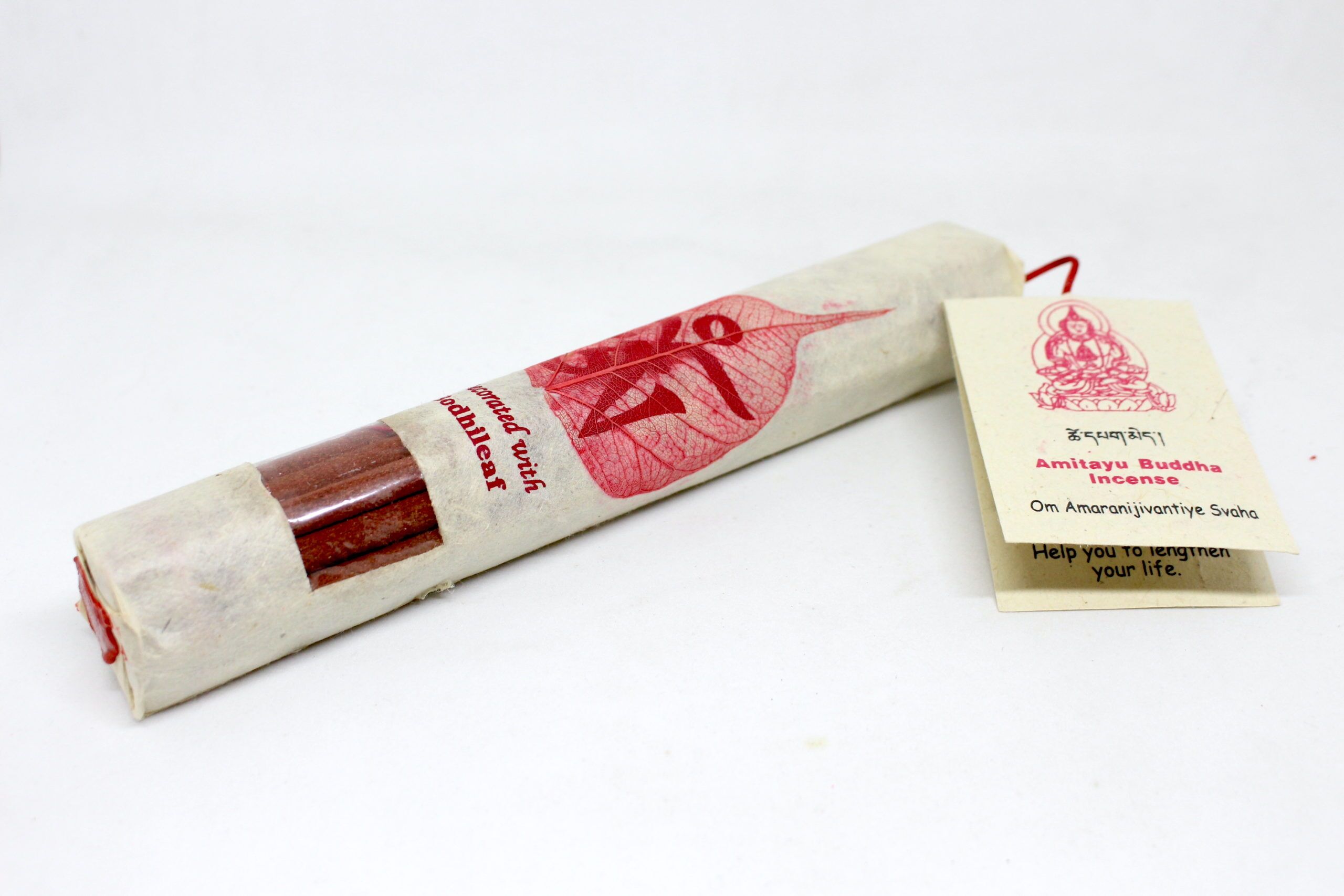 Amitayu Buddha Bodhi Leaf Incense Sticks 1 Amitayu Buddha Bodhi Leaf Incense Sticks