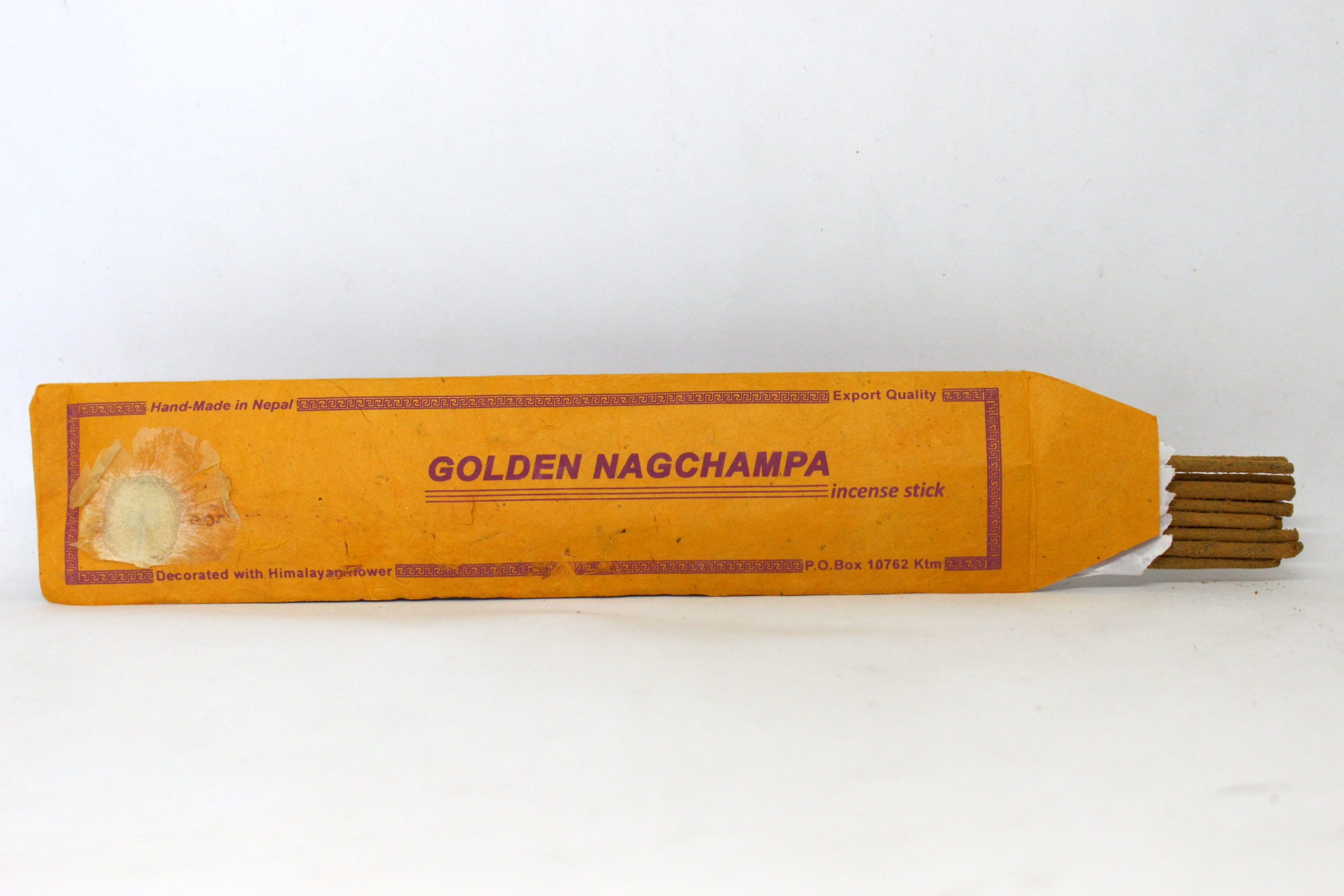 Golden Nagchampa Flora Incense Sticks 1 Golden Nagchampa Flora Incense Sticks