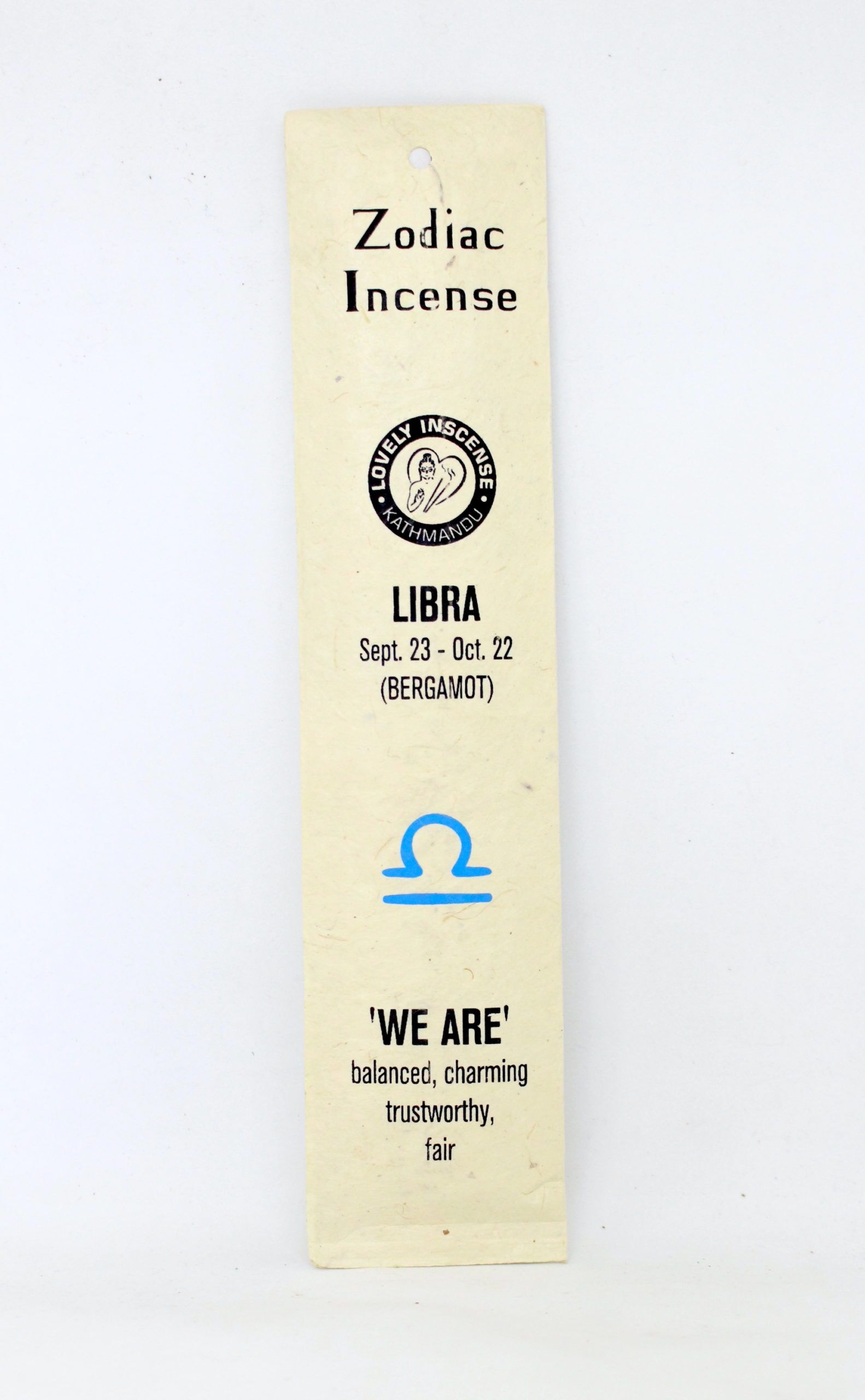 Libra Zodiac Sign Incense Sticks 2 Libra Zodiac Sign Incense Sticks - Image 2