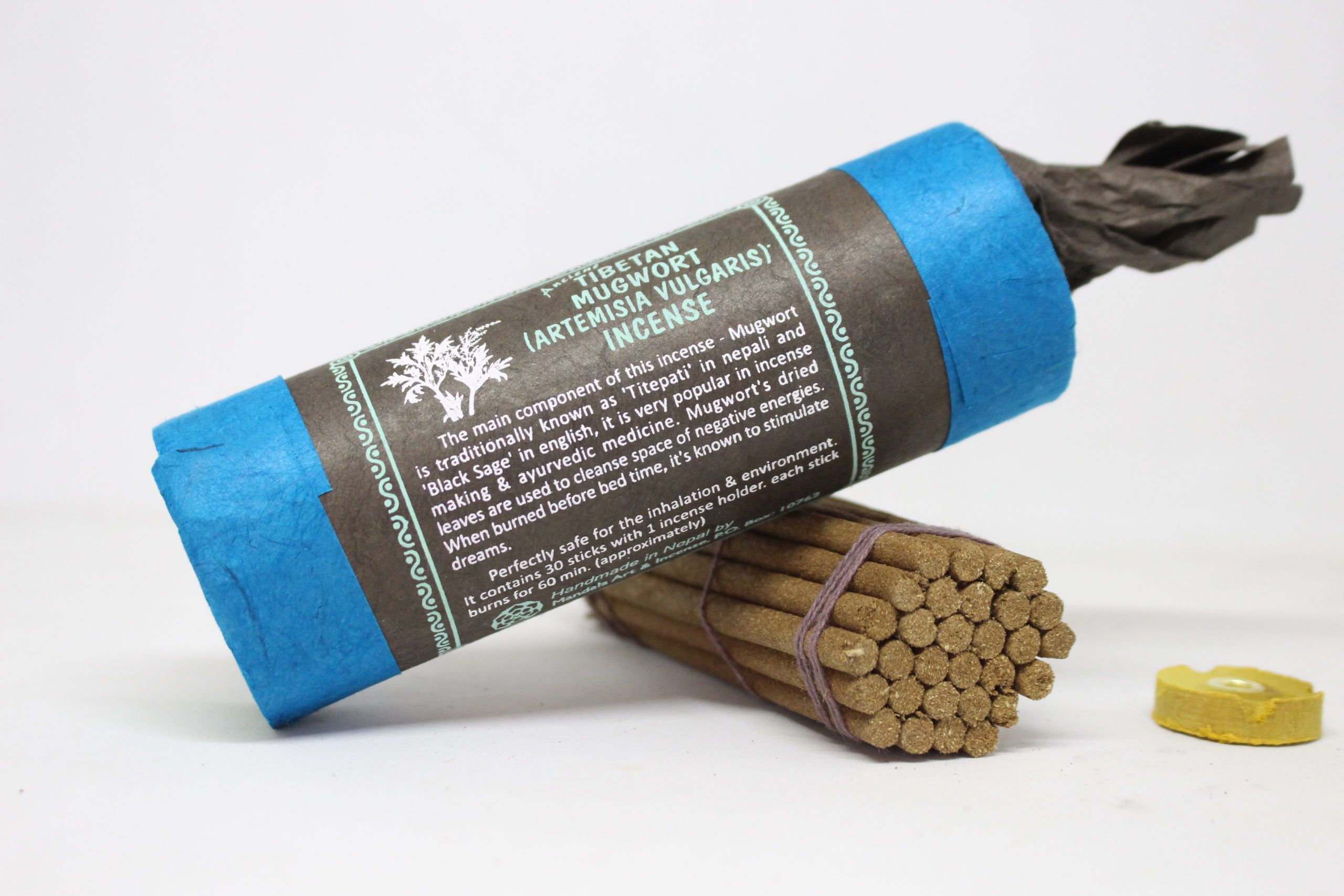 Ancient Tibetan Mugwort Incense 1 ancient tibetan mugwort incense