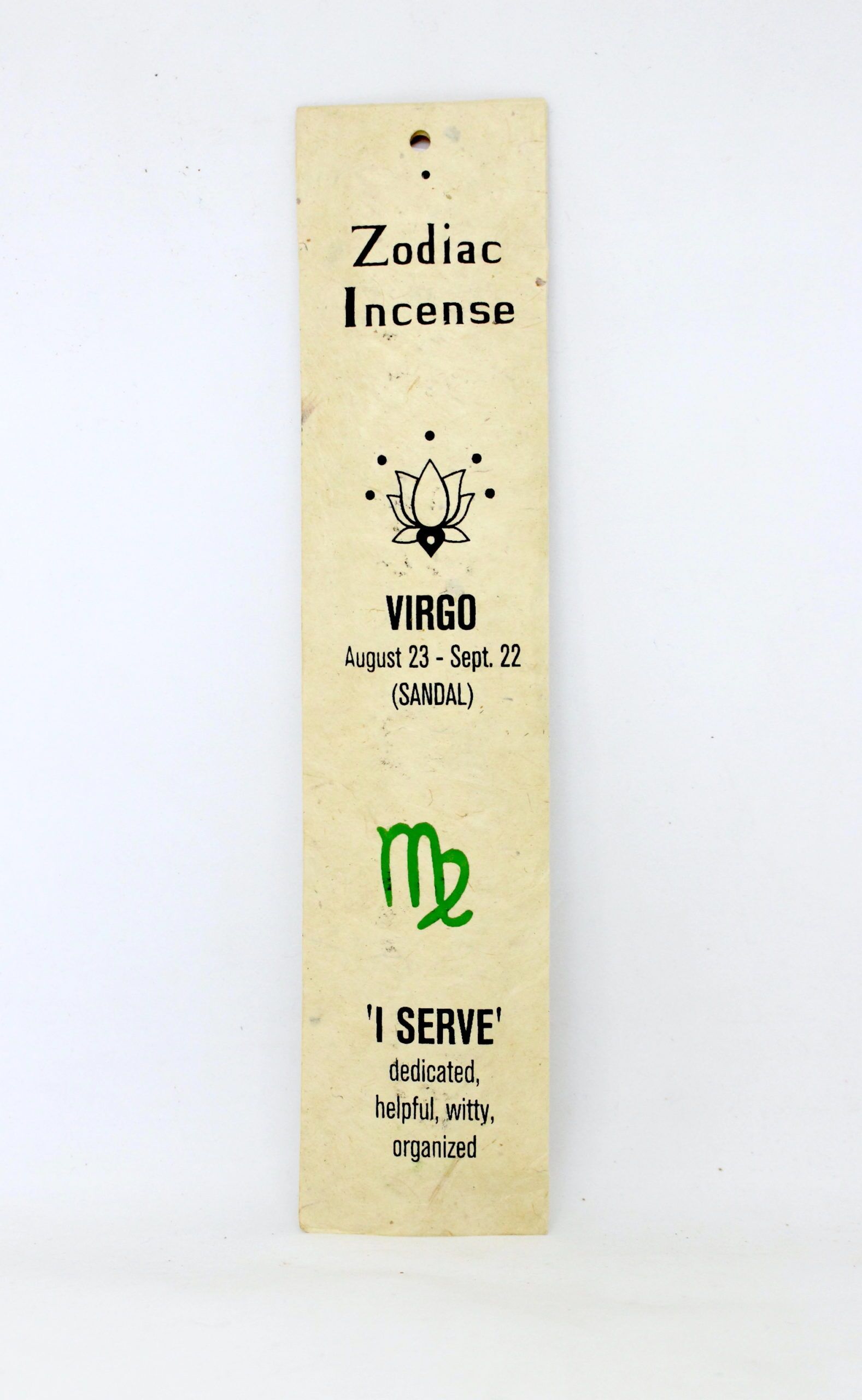 Virgo Zodiac Sign Incense Sticks 2 Virgo Zodiac Sign Incense Sticks - Image 2