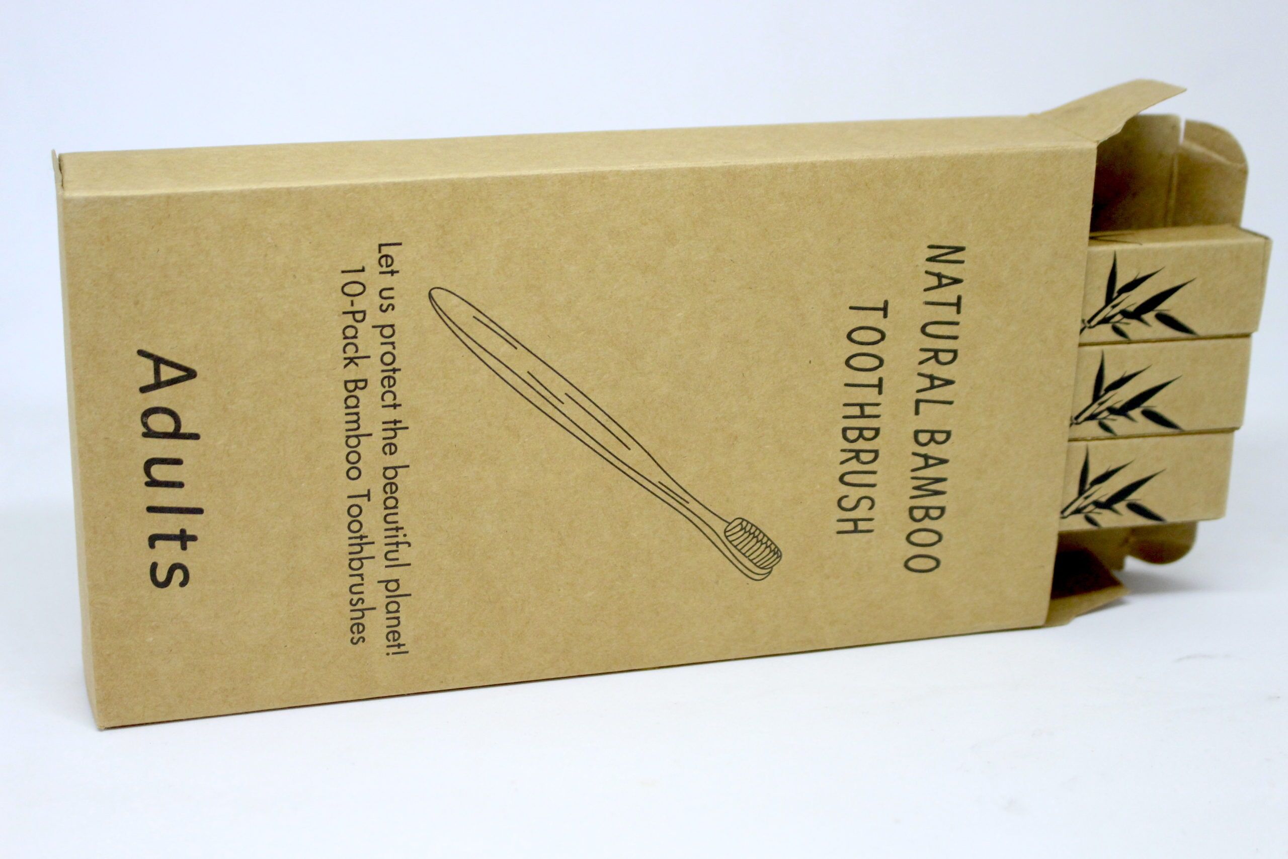 Natural Bamboo Toothbrush 3 Natural Bamboo Toothbrush Wholesale Price
