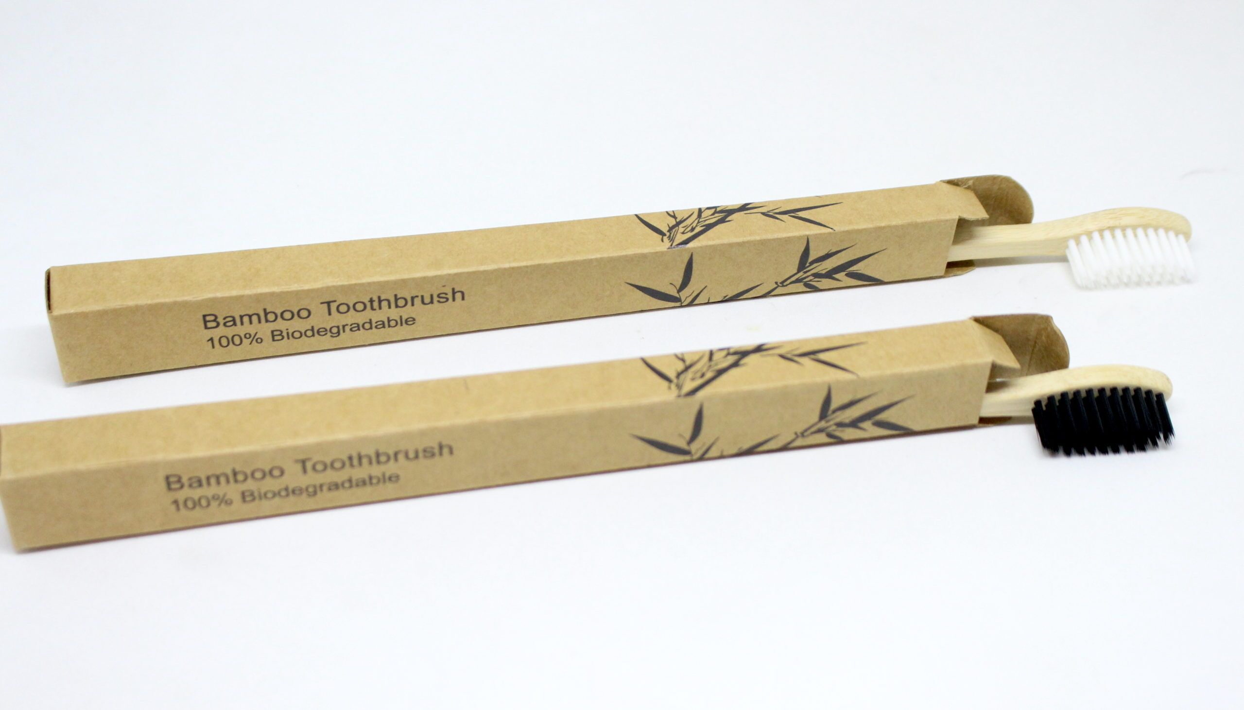 Natural Bamboo Toothbrush 1 Natural Bamboo Toothbrush