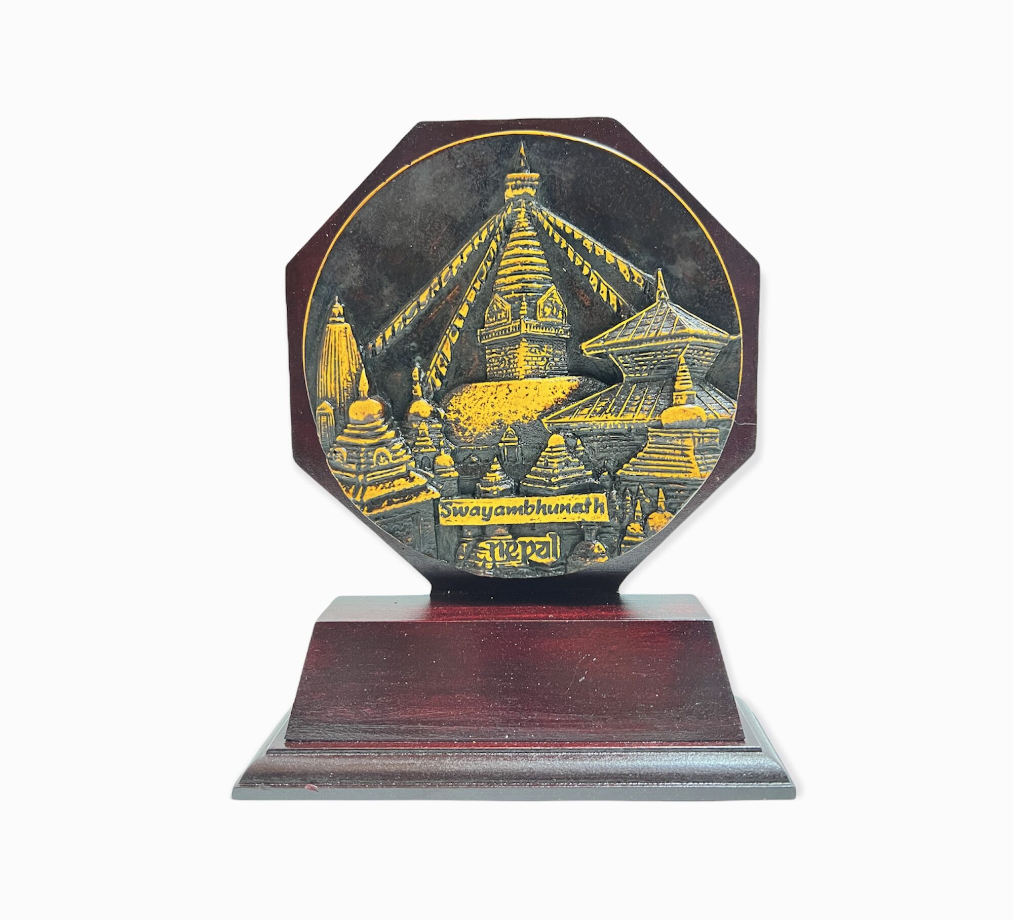 Swoyambhunath Plate Stand 1 swayambhunath stand token of love