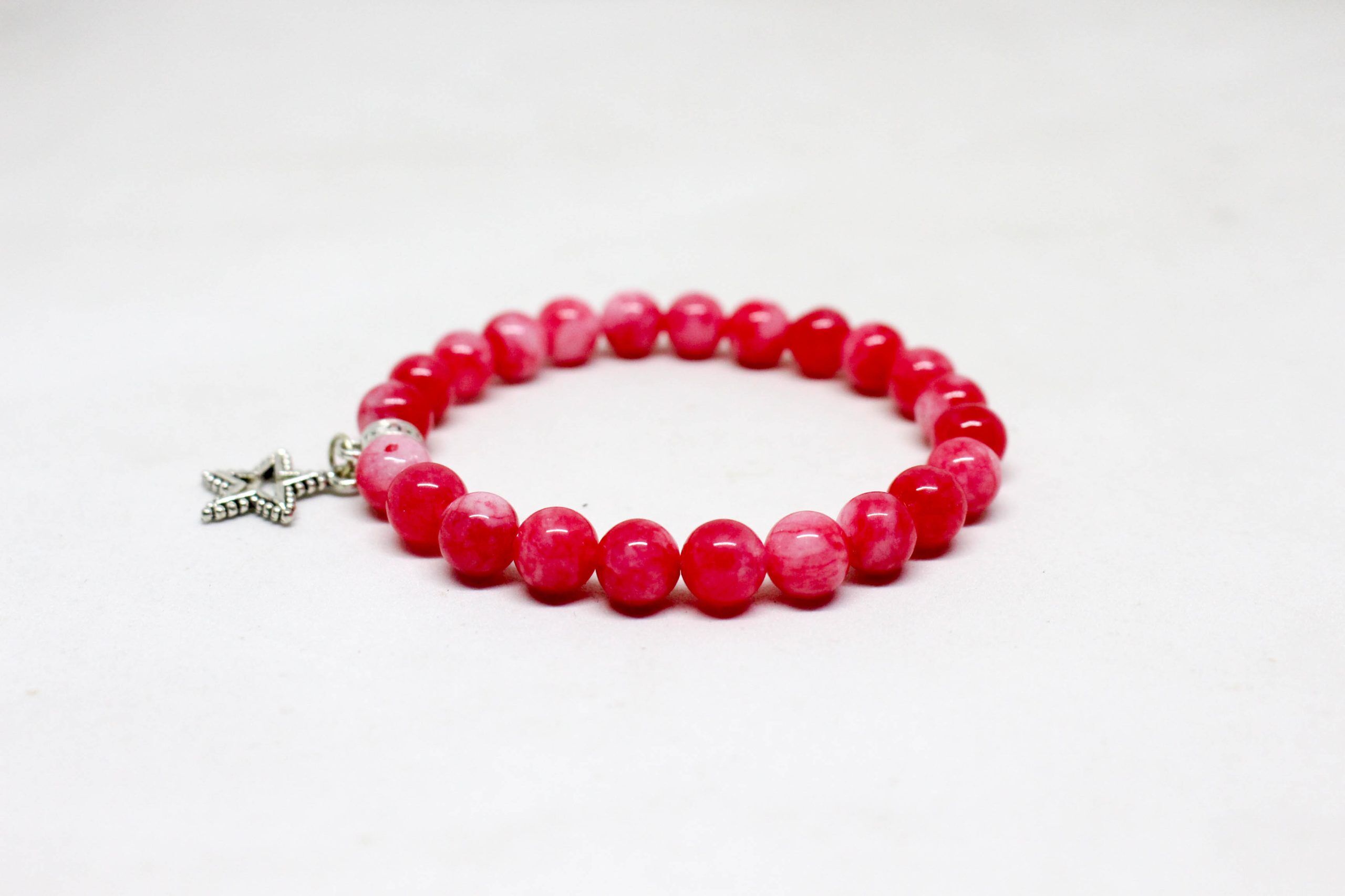 Rhodochrosite Stone Bracelet 1 Rhodochrosite Stone Bracelet