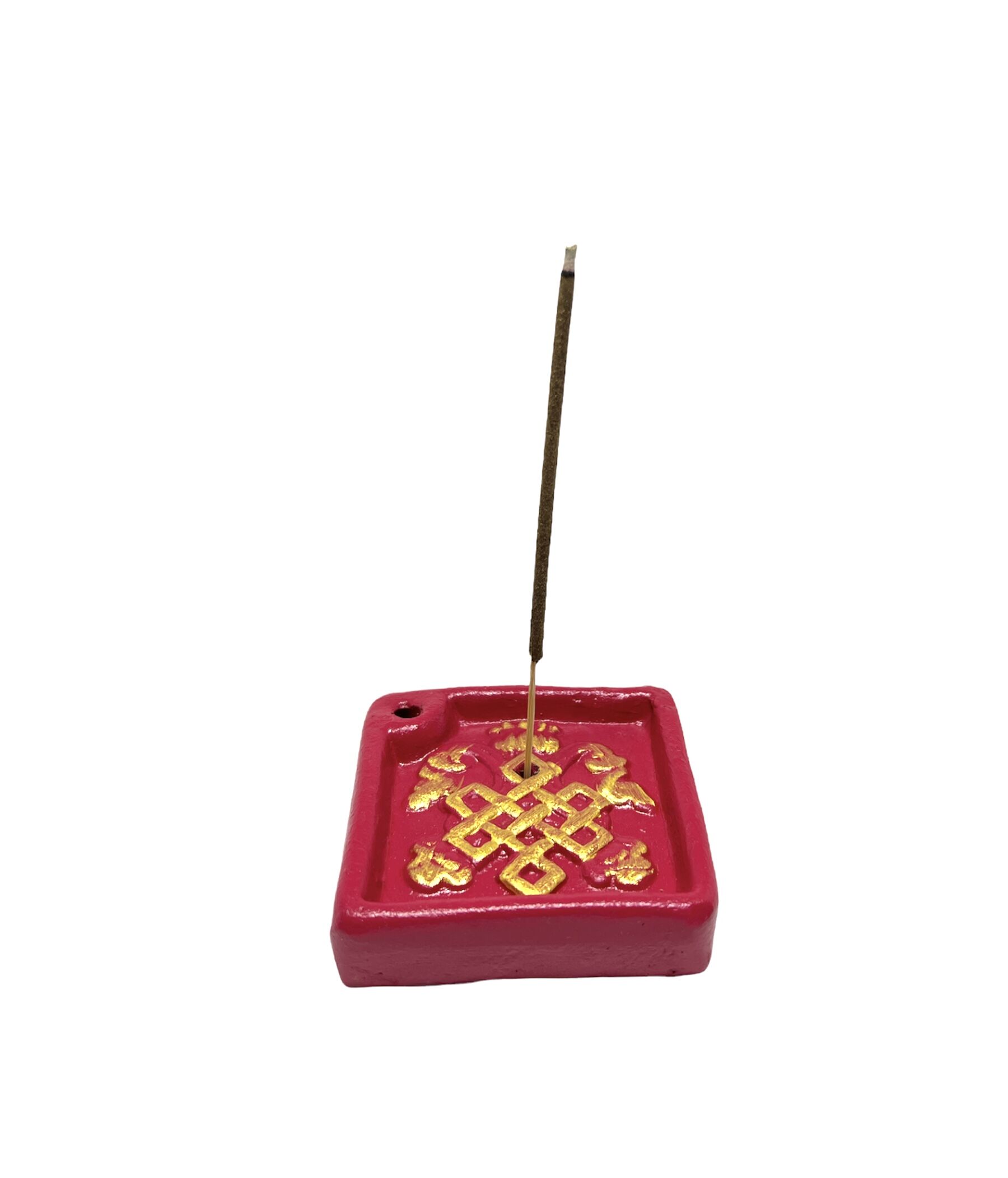 Pink Ashtamangala Incense Burner 1 Pink Ashtamangala Incense Burner