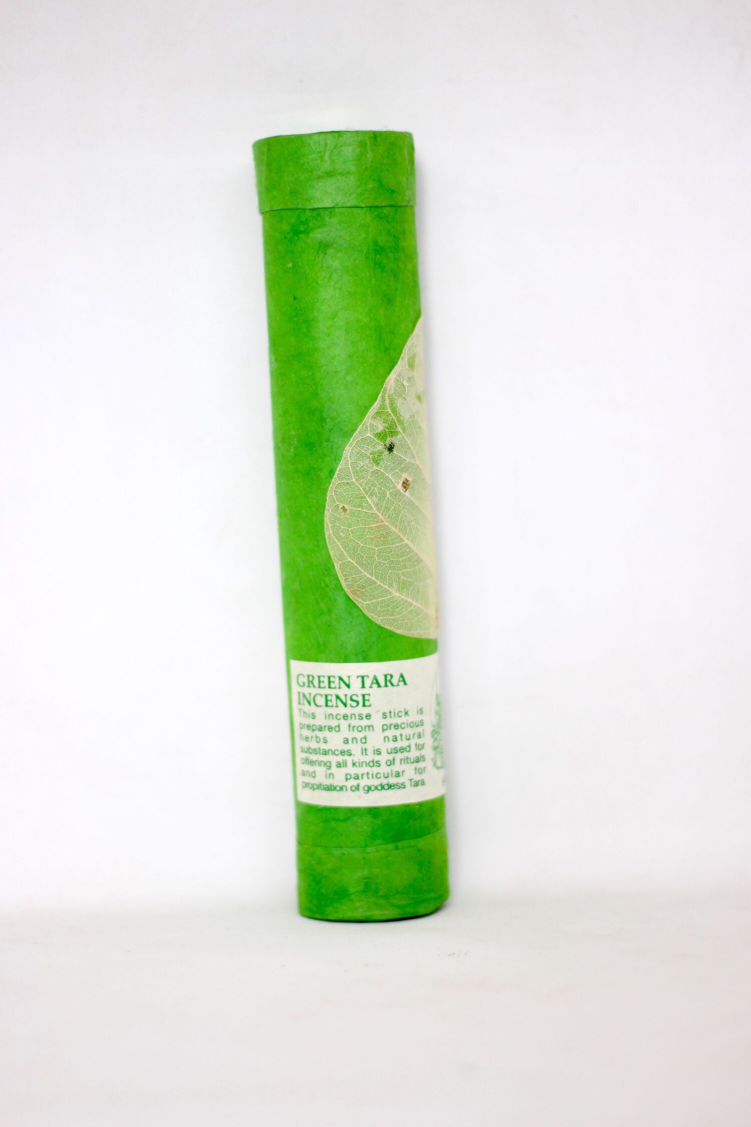 Green Tara Bodhi Leaf Tibetan Incense 1 Green Tara Bodhi Leaf Tibetan Incense