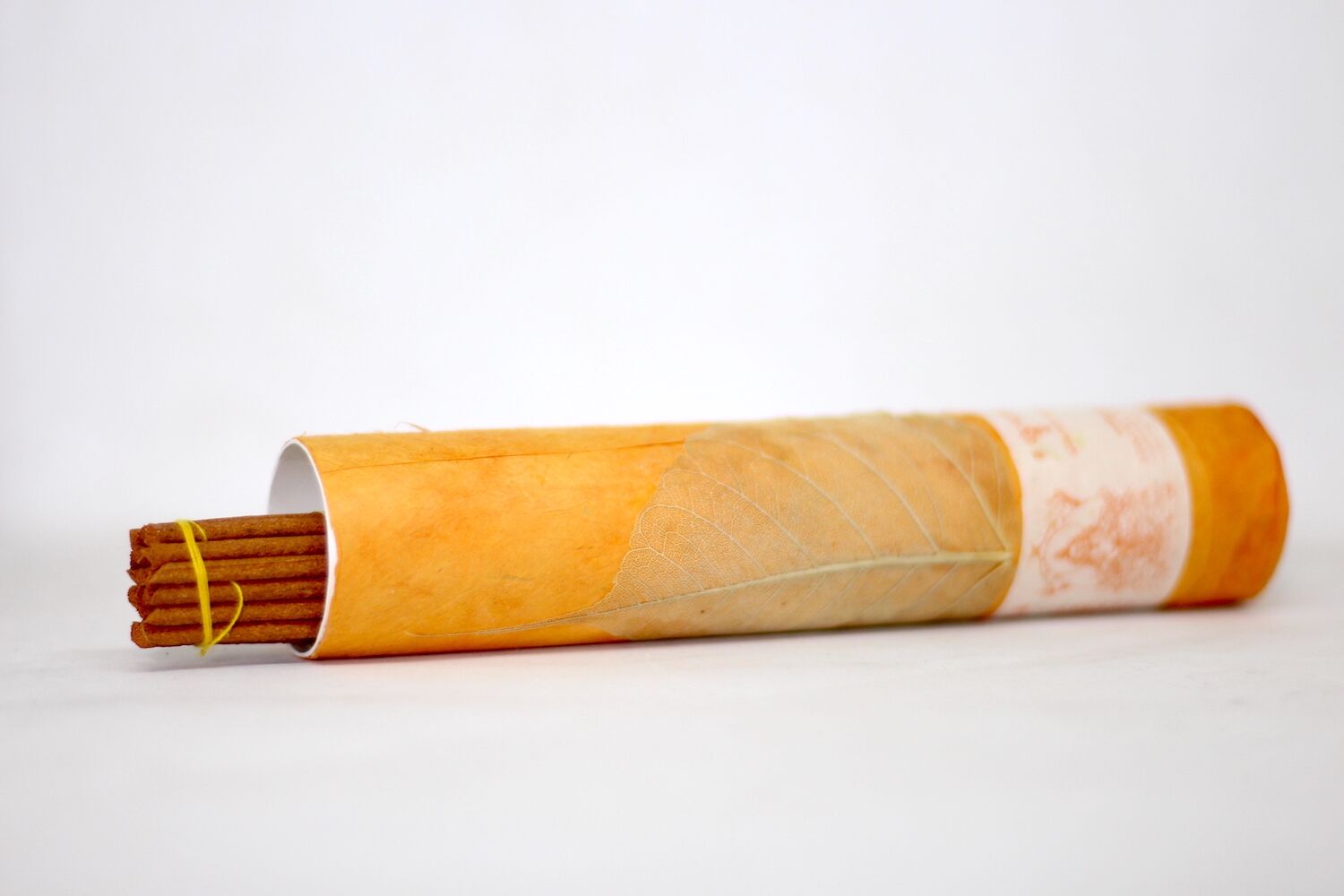 Yellow Zambala Bodhi Leaf Tibetan Incense 2 Yellow Zambala Bodhi Leaf Tibetan Incense